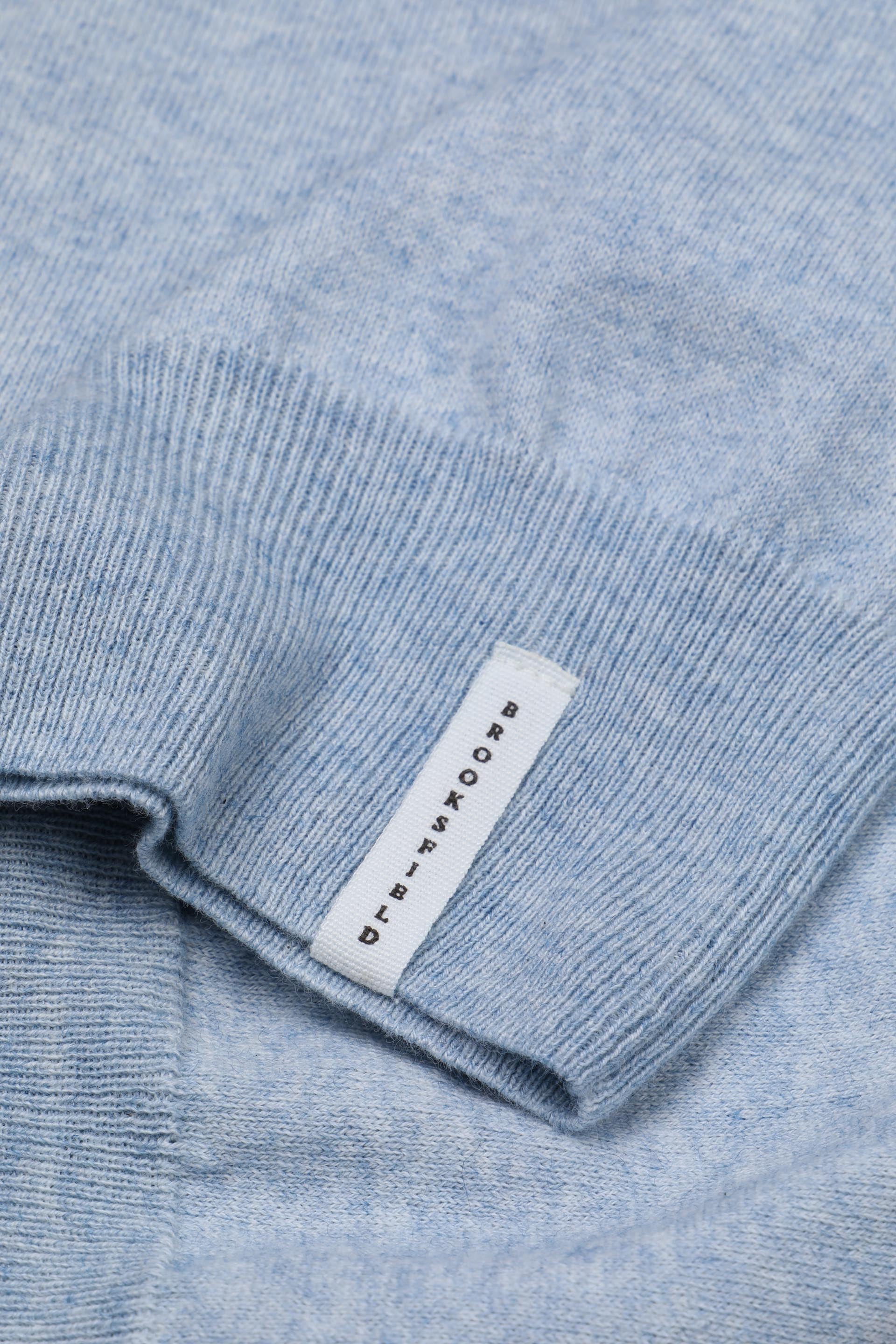 MAGLIA, GIROCOLLO, MISTO CASHMERE RASATO - Sogno melange