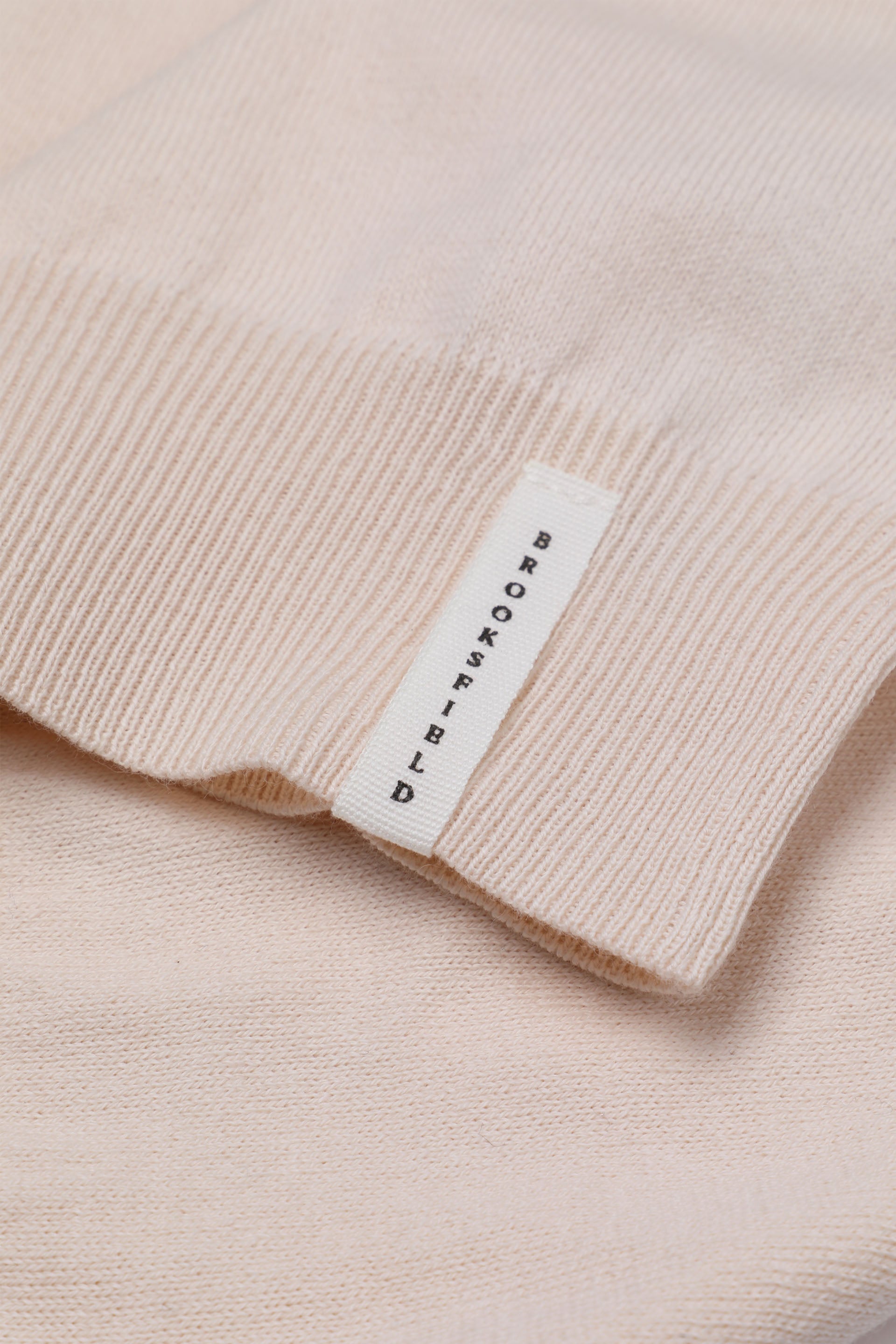 MAGLIA, POLO, MANICA CORTA, COTONE RIGA - Cream