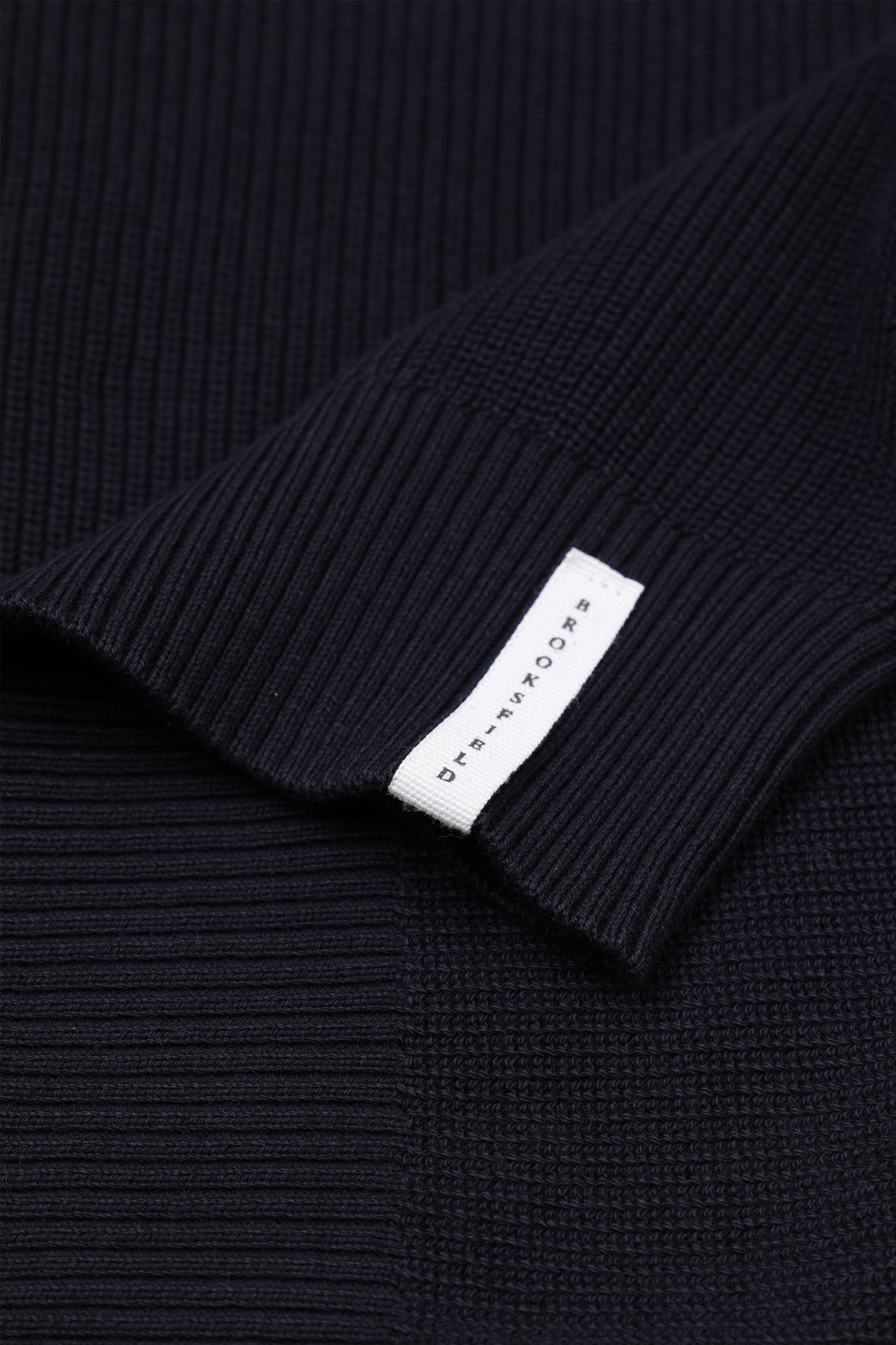 MAGLIA, GIROCOLLO, COTONE MAGLIA INGLESE, TINTO CAPO - Navy blue