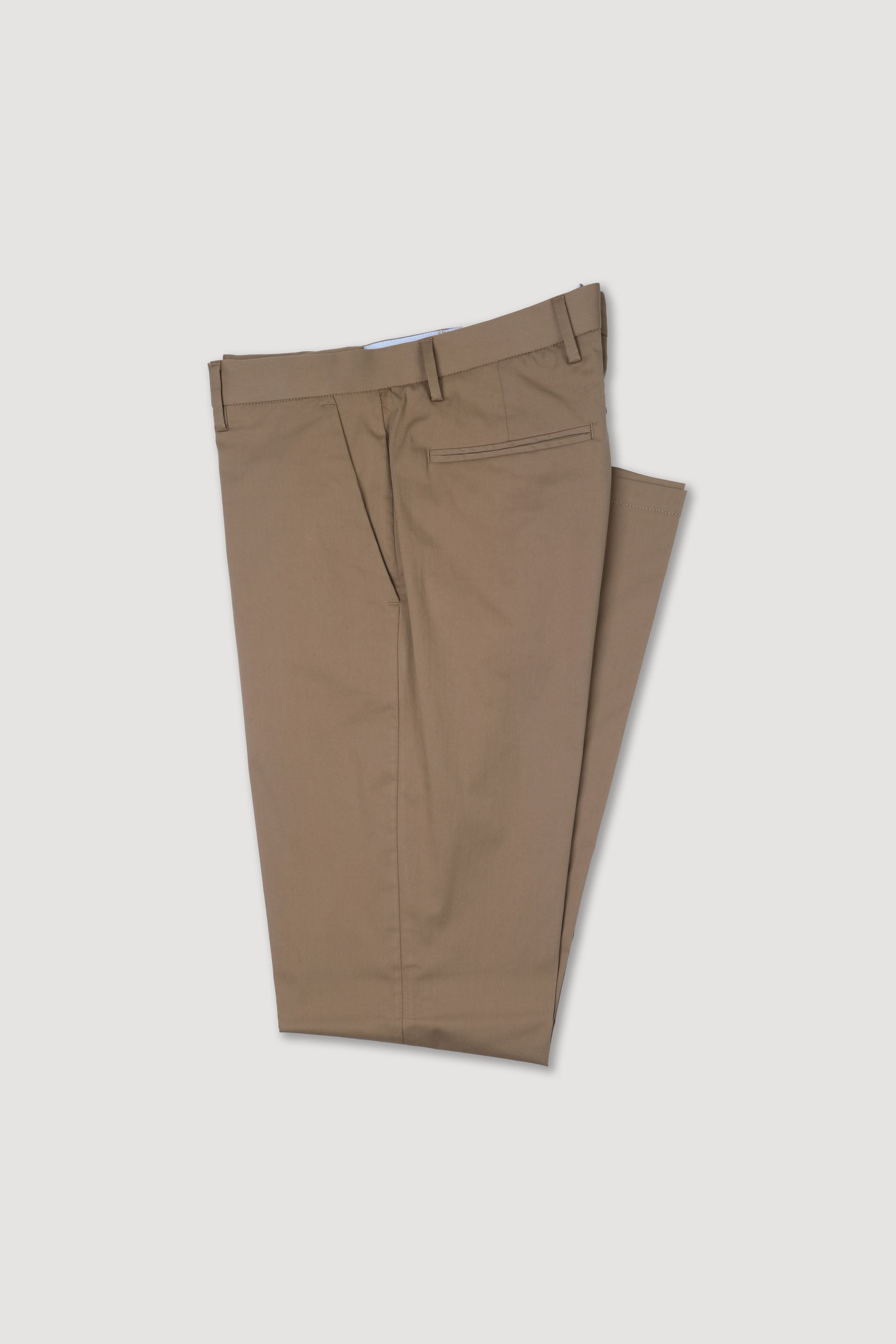 PANTALONE, DEAN-CHINO, POPLIN COTONE NYLON STRETCH UNITO - Rovere