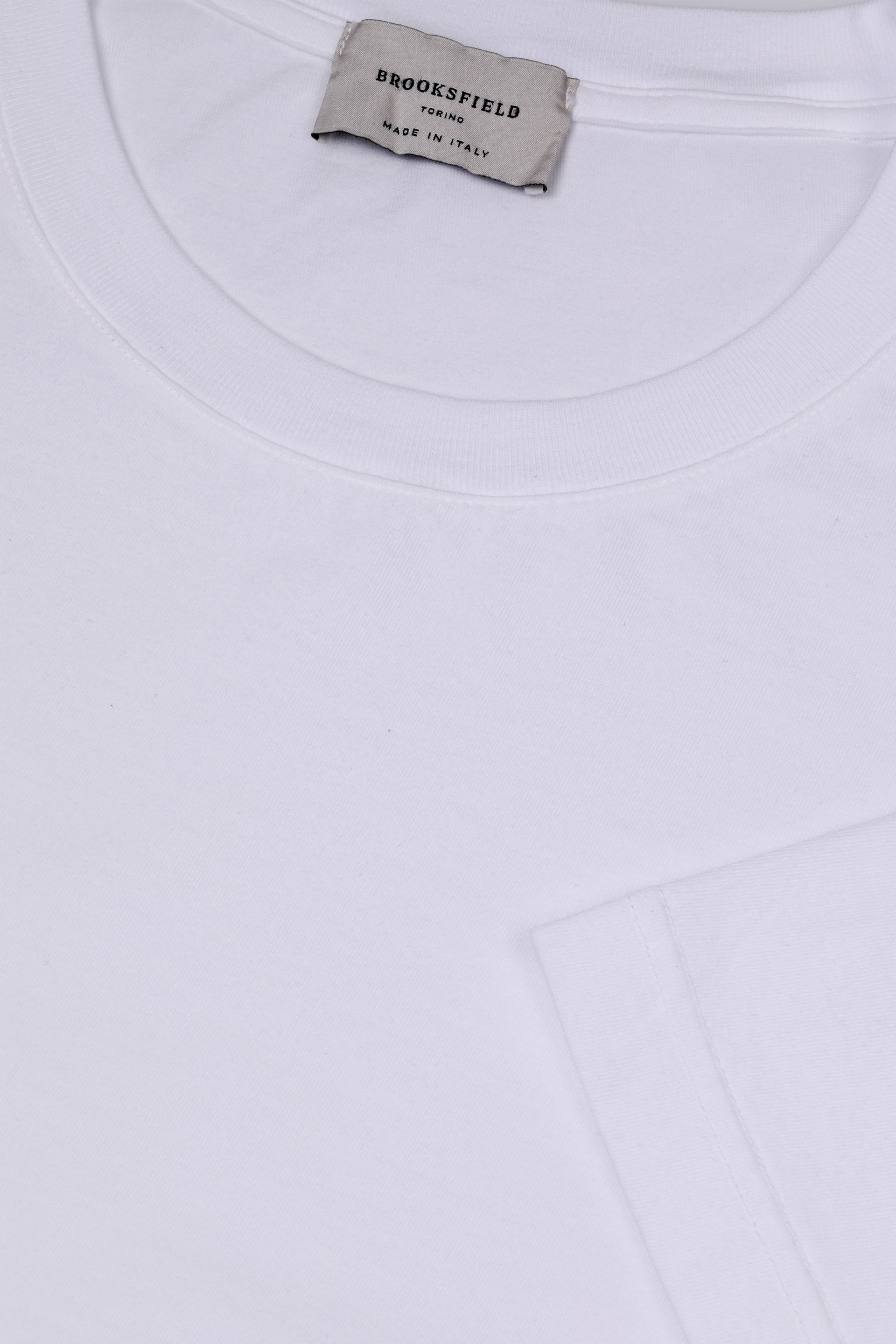 T-shirt in jersey in cotone - White