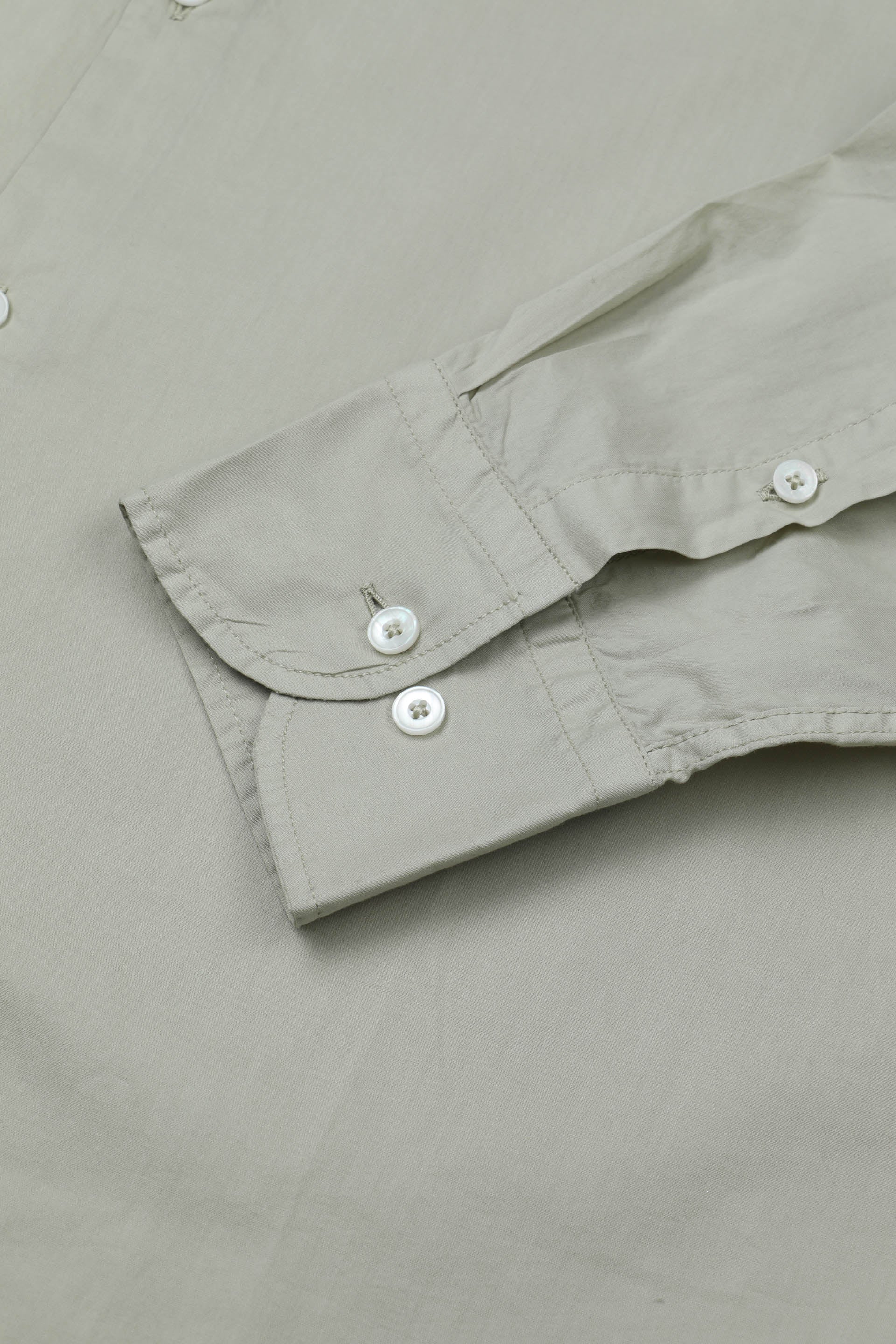 CAMICIA, REGULAR, BUTTON DOWN, POPLIN COTONE UNITO, TINTO CAPO - Artichoke
