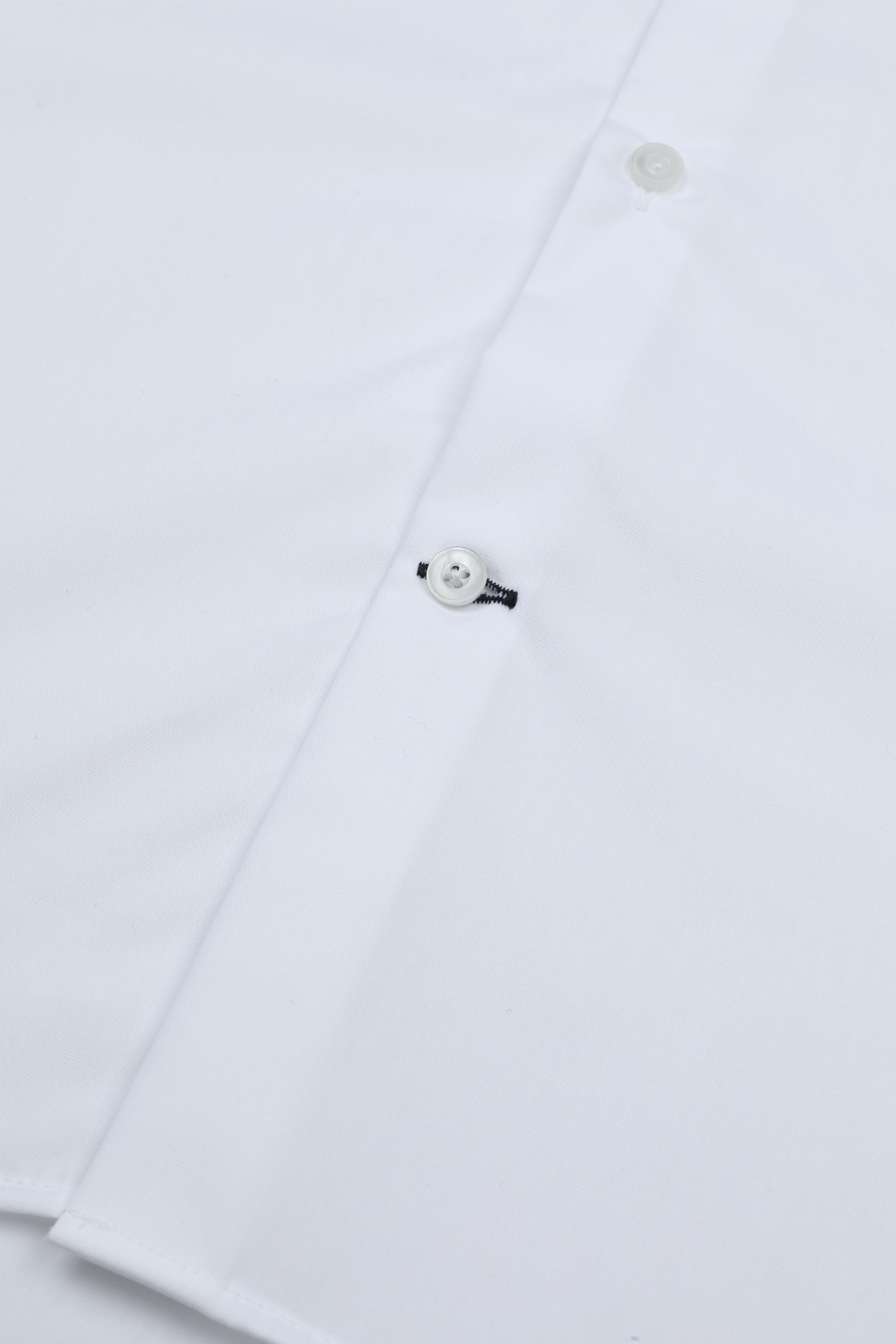 UOMO-CAMICIA (SLIM FIT) M/L BUTTON DOWN COLLAR CLASSICA CON PIPING TESSUTO POPELINE DI COTONE WRINKLE FREE - White