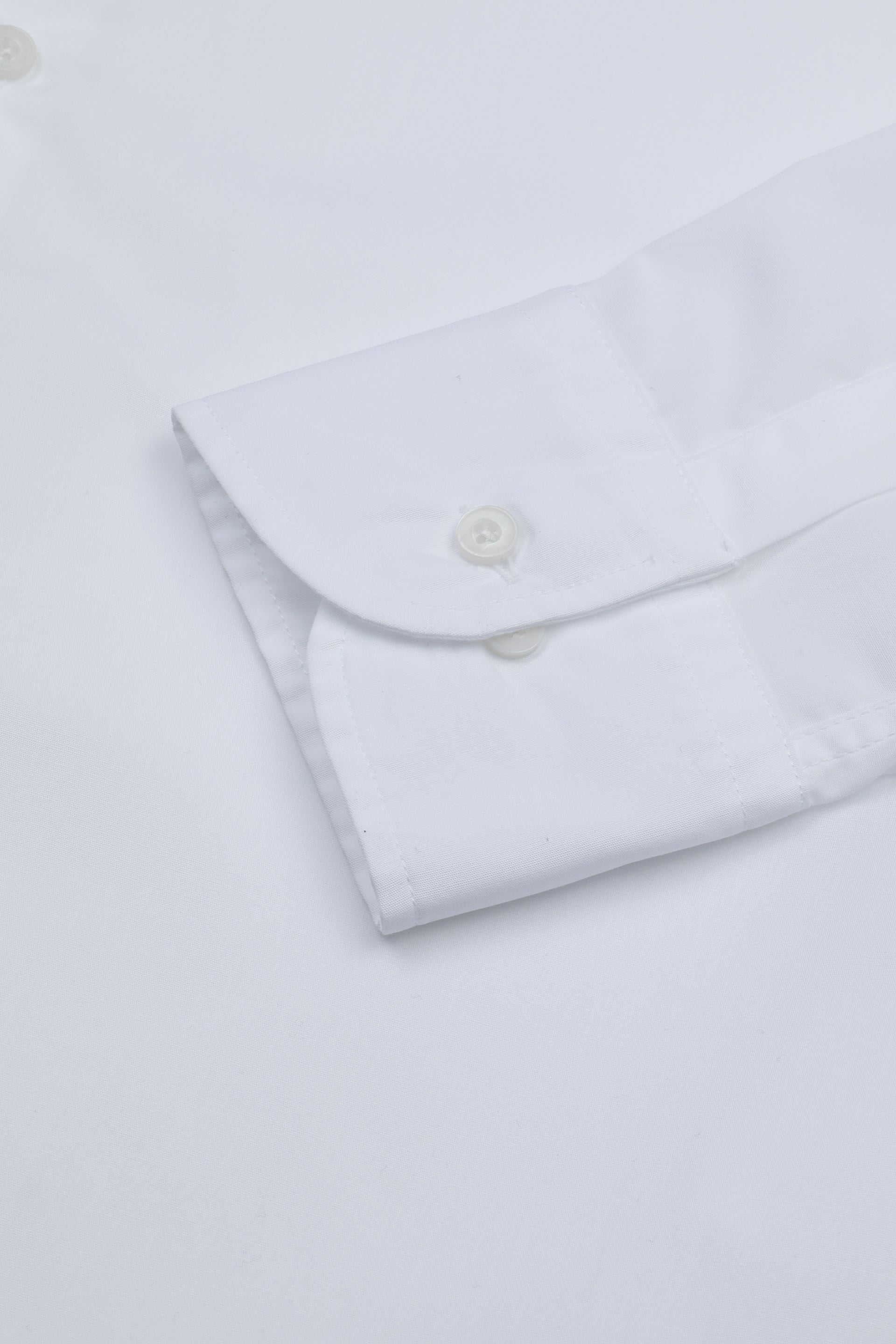 UOMO-CAMICIA (SLIM FIT) M/L BUTTON DOWN COLLAR CLASSICA CON PIPING TESSUTO POPELINE DI COTONE WRINKLE FREE - White