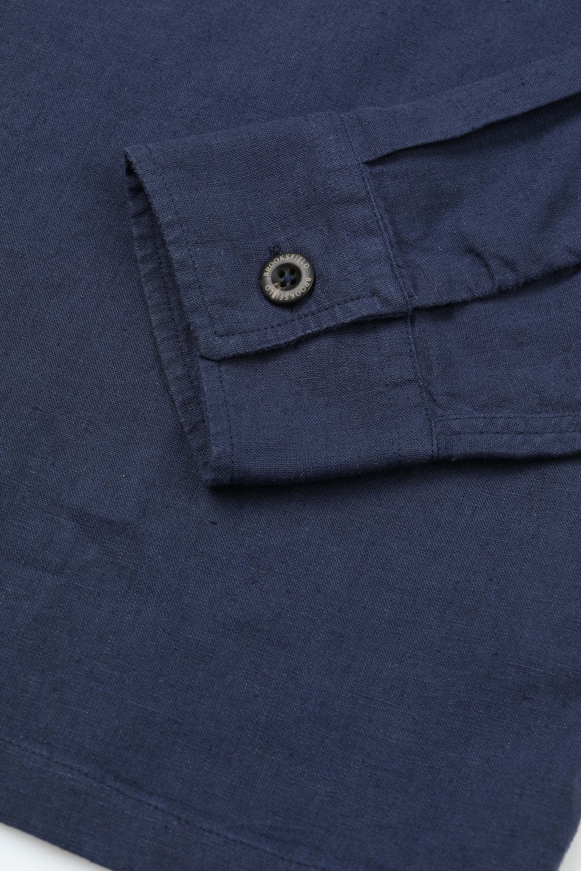 CAMICIAPOP OVER, STANDARD FIT, COREANO, POPLIN LINO UNITO, TINTO CAPO SPECIALE - Universo