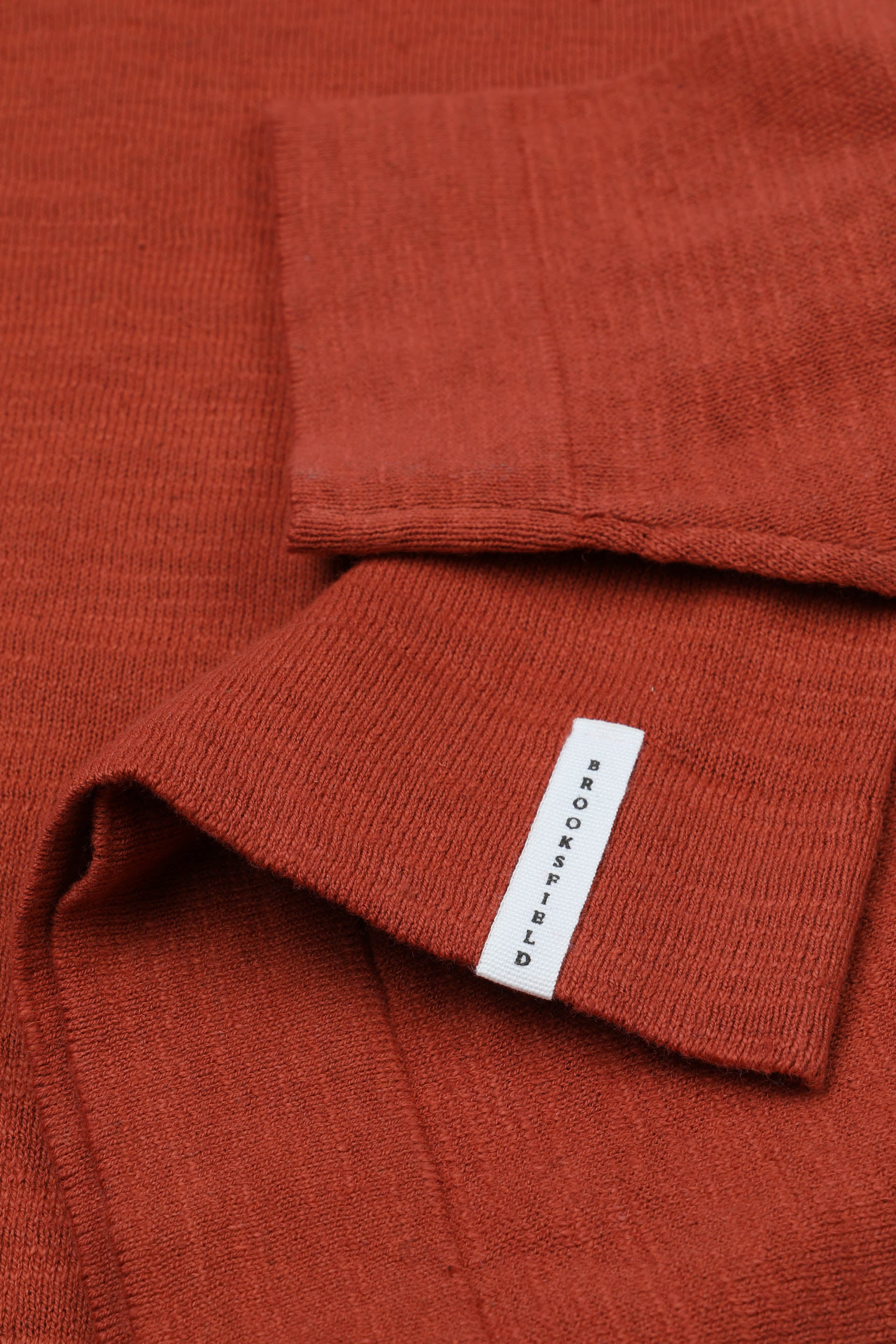 MAGLIA, GIROCOLLO, MISTO LINO RASATO, TINTO CAPO - Chili