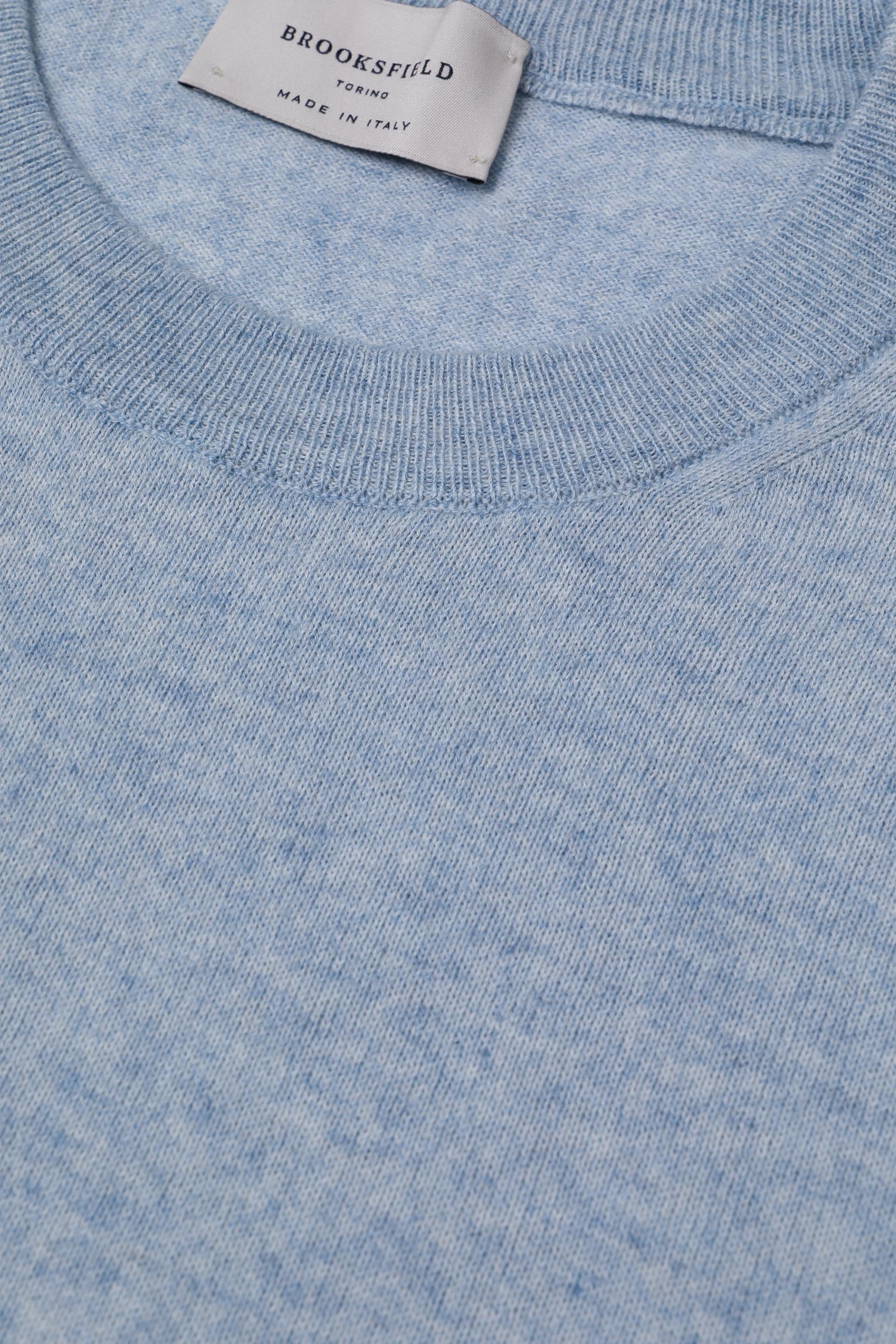MAGLIA, GIROCOLLO, MISTO CASHMERE RASATO - Sogno melange