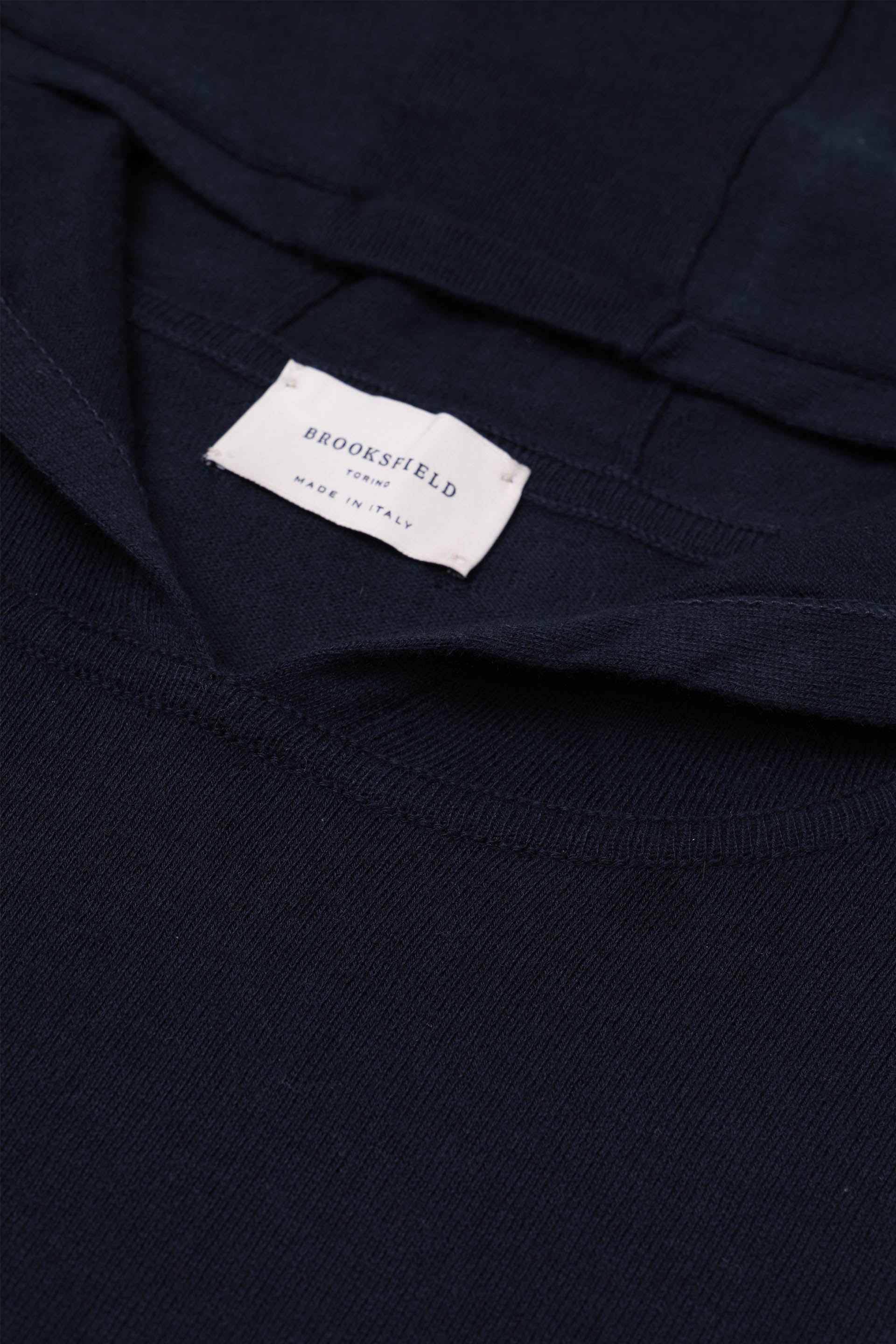 MAGLIA, GIROCOLLO, MISTO CASHMERE RASATO - Blu scuro