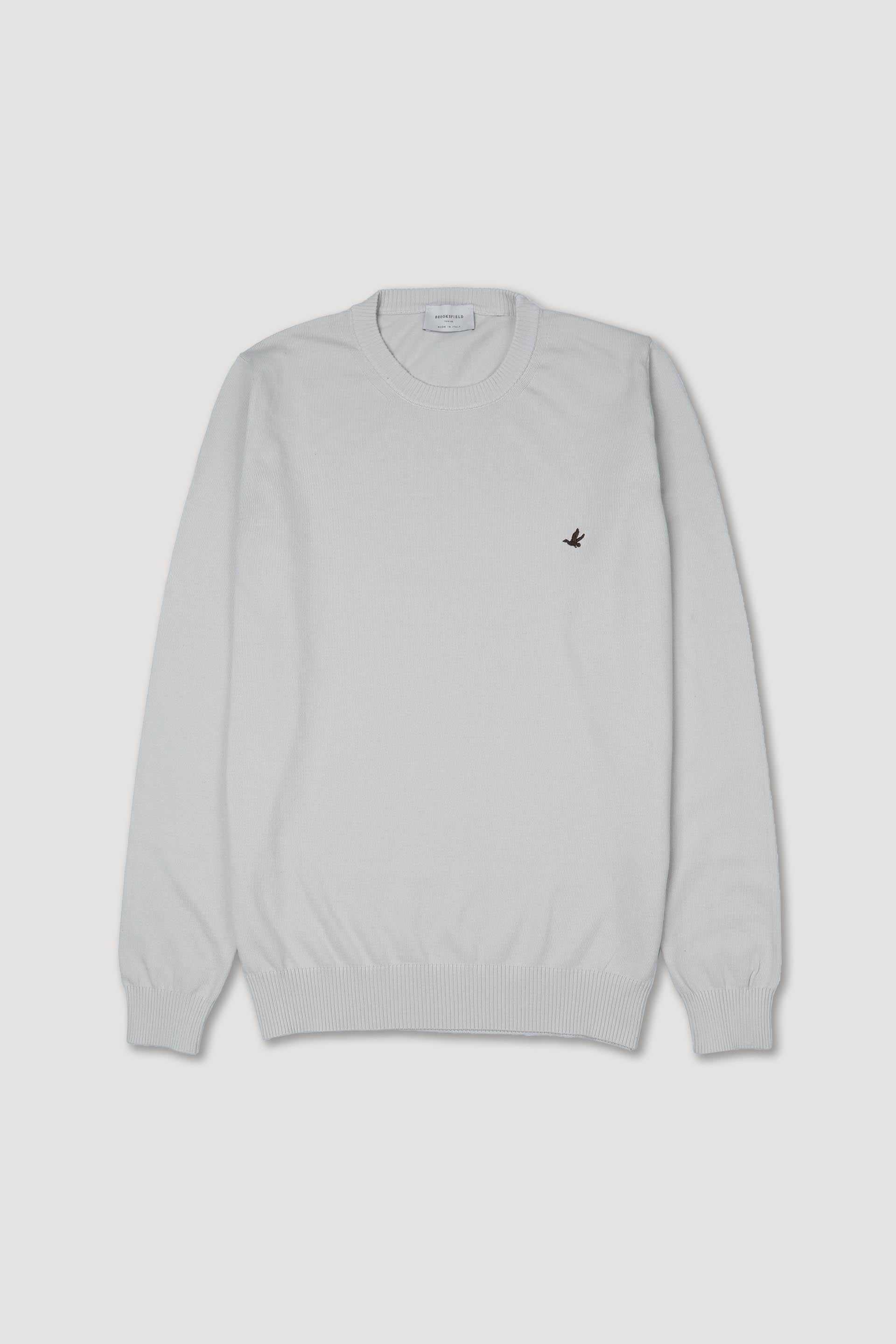 MAGLIA, DOLCEVITA, COTONE RASATO, TINTO CAPO - Mastice