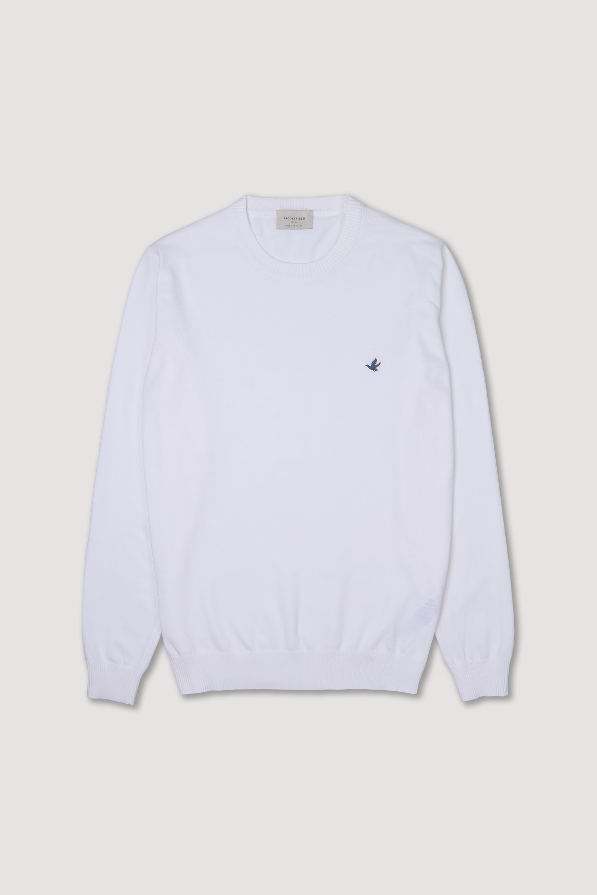 MAGLIA, DOLCEVITA, COTONE RASATO, TINTO CAPO - Off white