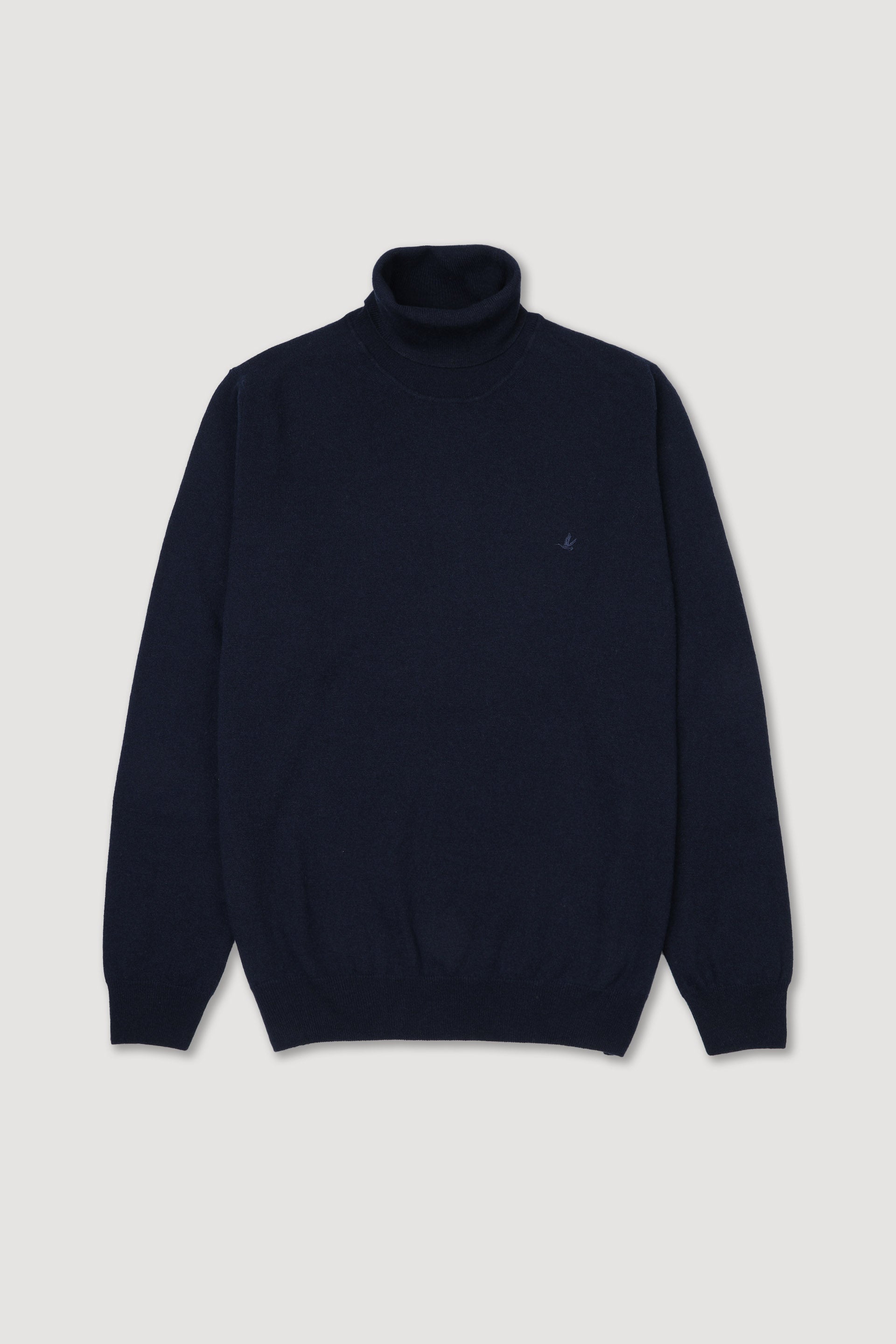MAGLIA, DOLCEVITA, LANA RASATO - Blu scuro