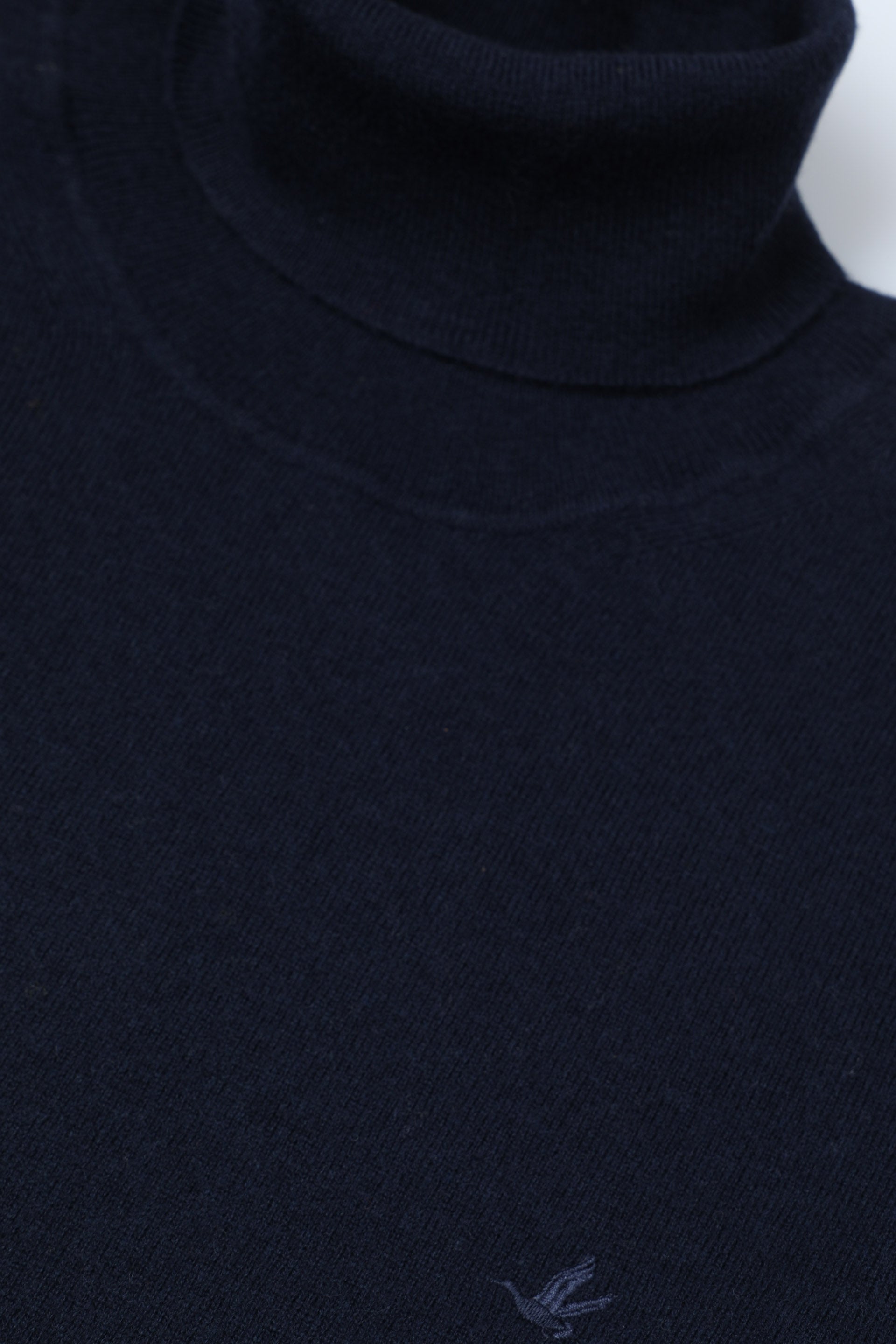 MAGLIA, DOLCEVITA, LANA RASATO - Blu scuro