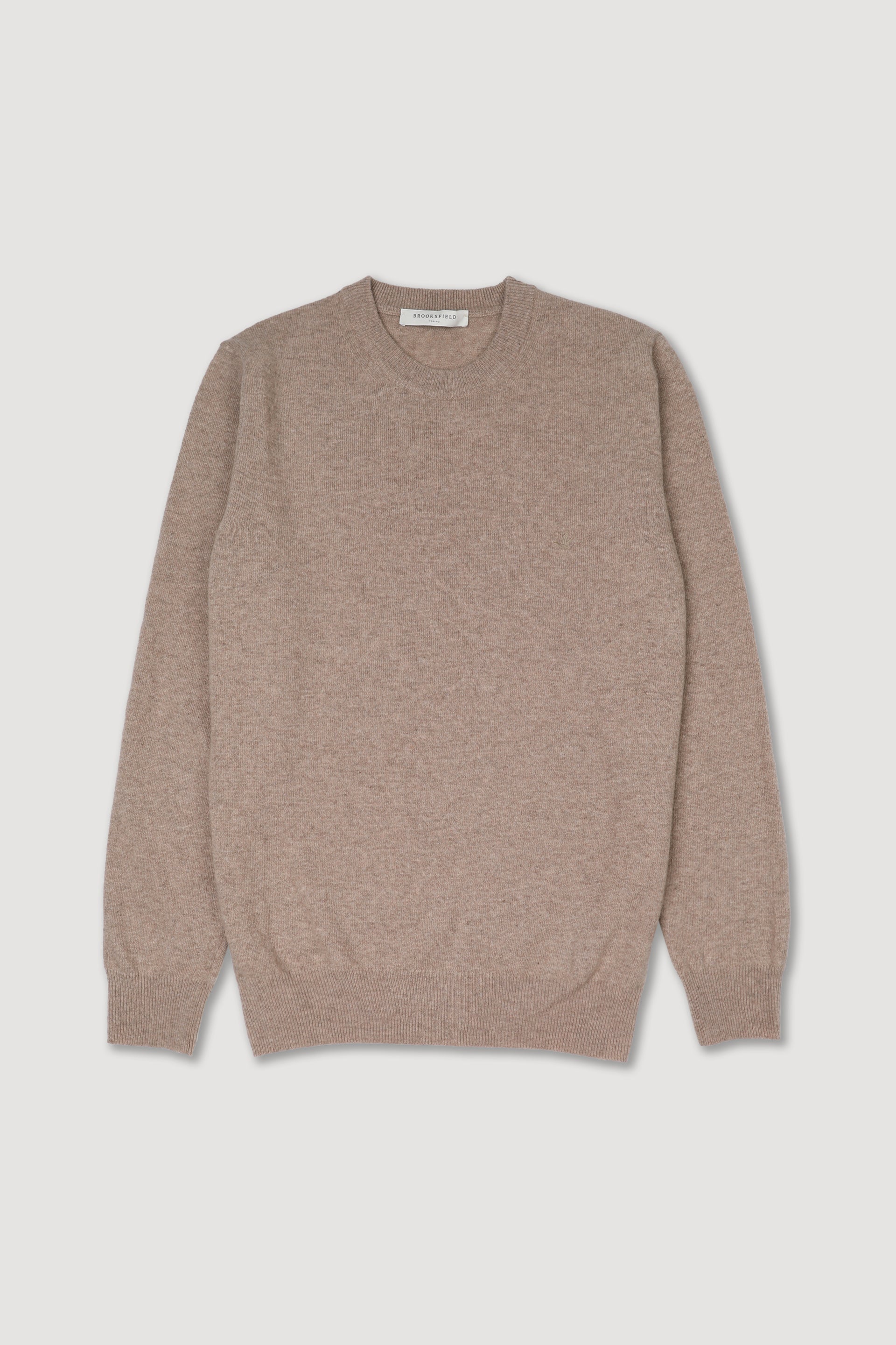 UOMO-GIROCOLLO RASATO, LAMBSWOOL (FIN.12) - Avena