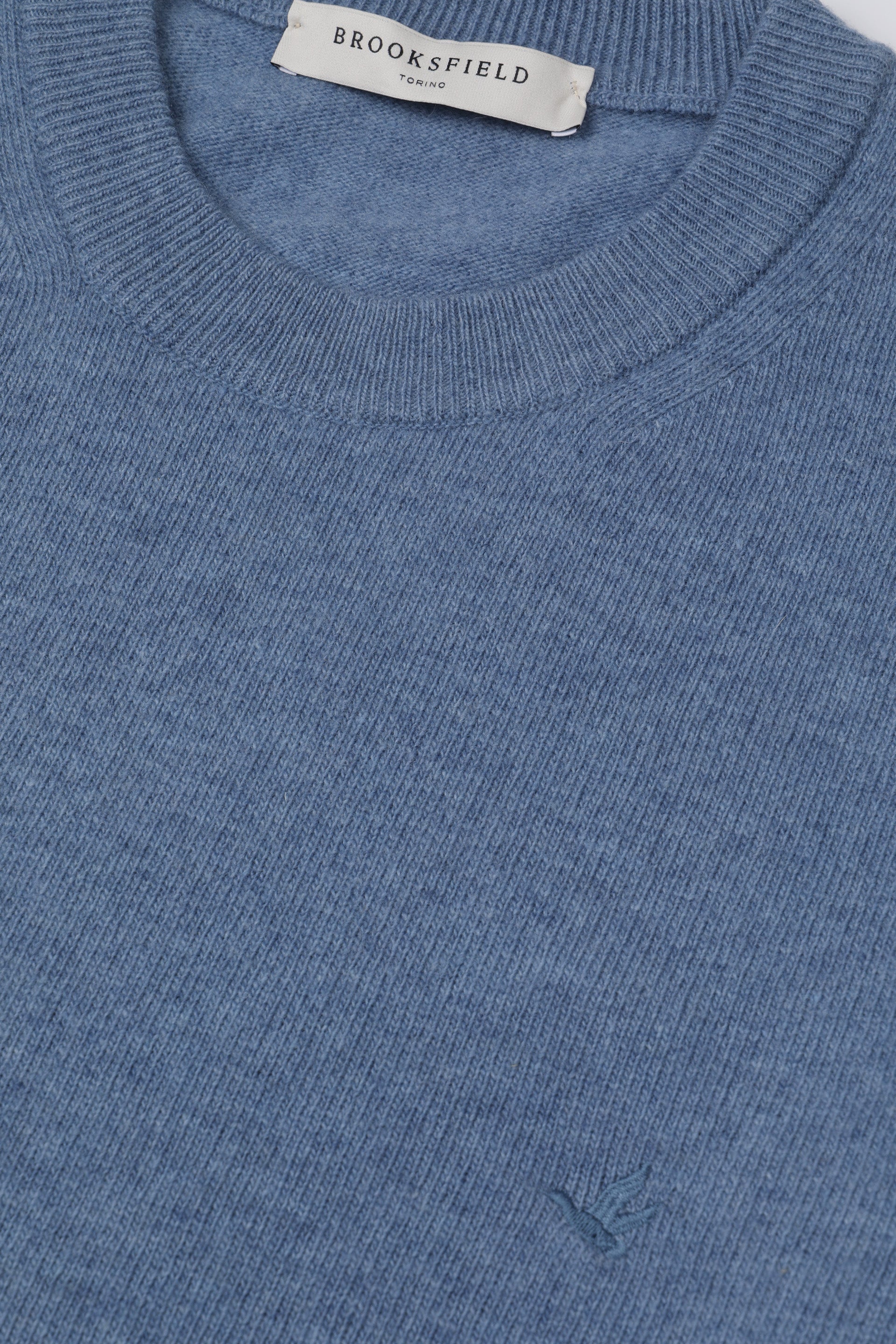 UOMO-GIROCOLLO RASATO, LAMBSWOOL (FIN.12) - Pilota