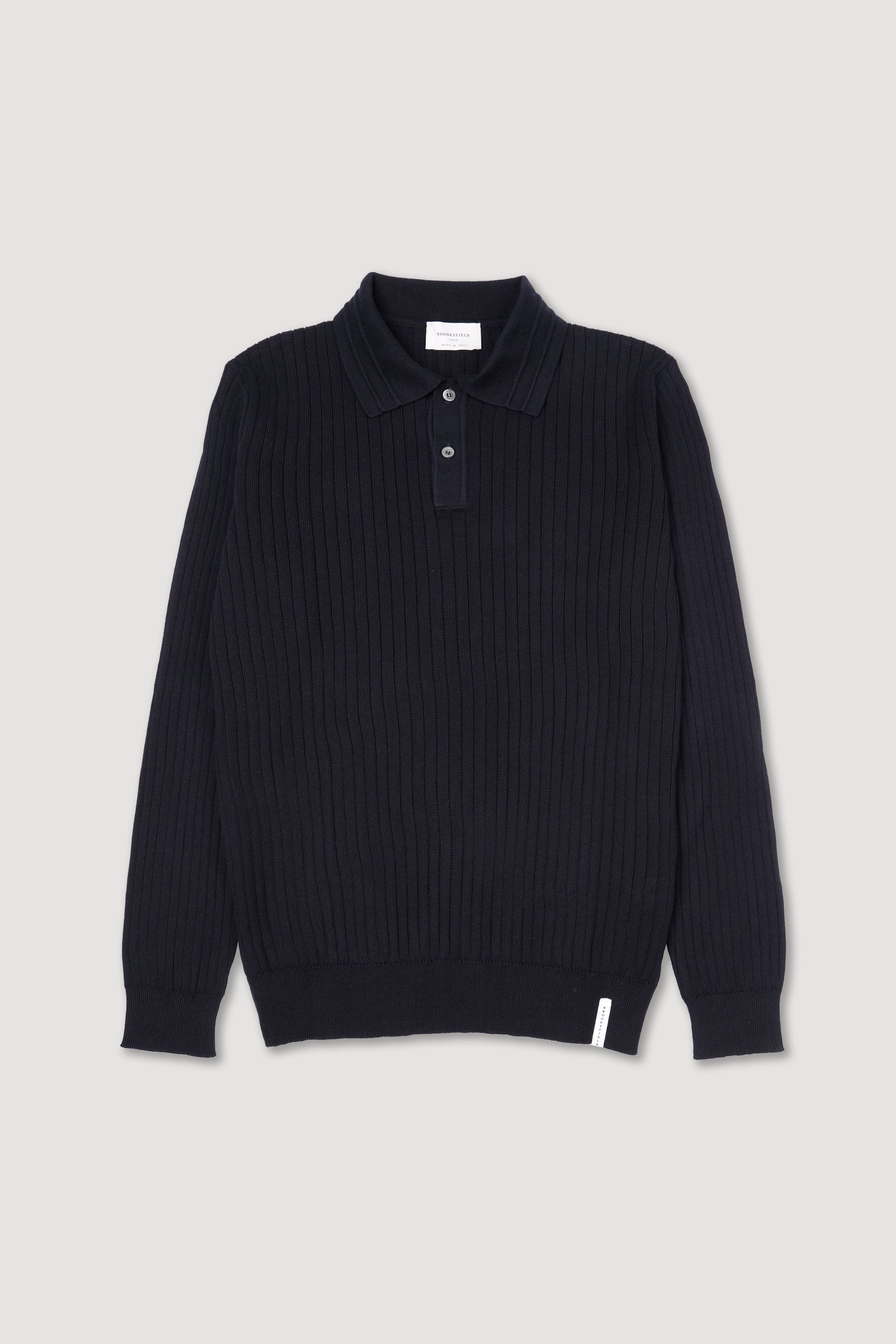 MAGLIA, POLO, COTONE COSTA - Navy blue
