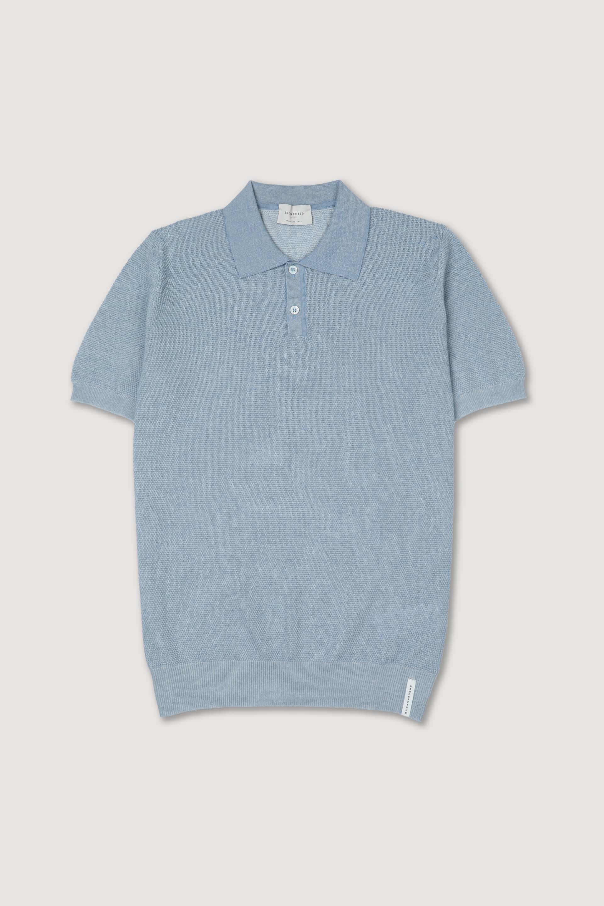 MAGLIA, GIROCOLLO, COTONE GRANA DI RISO VANISE - Air/panna