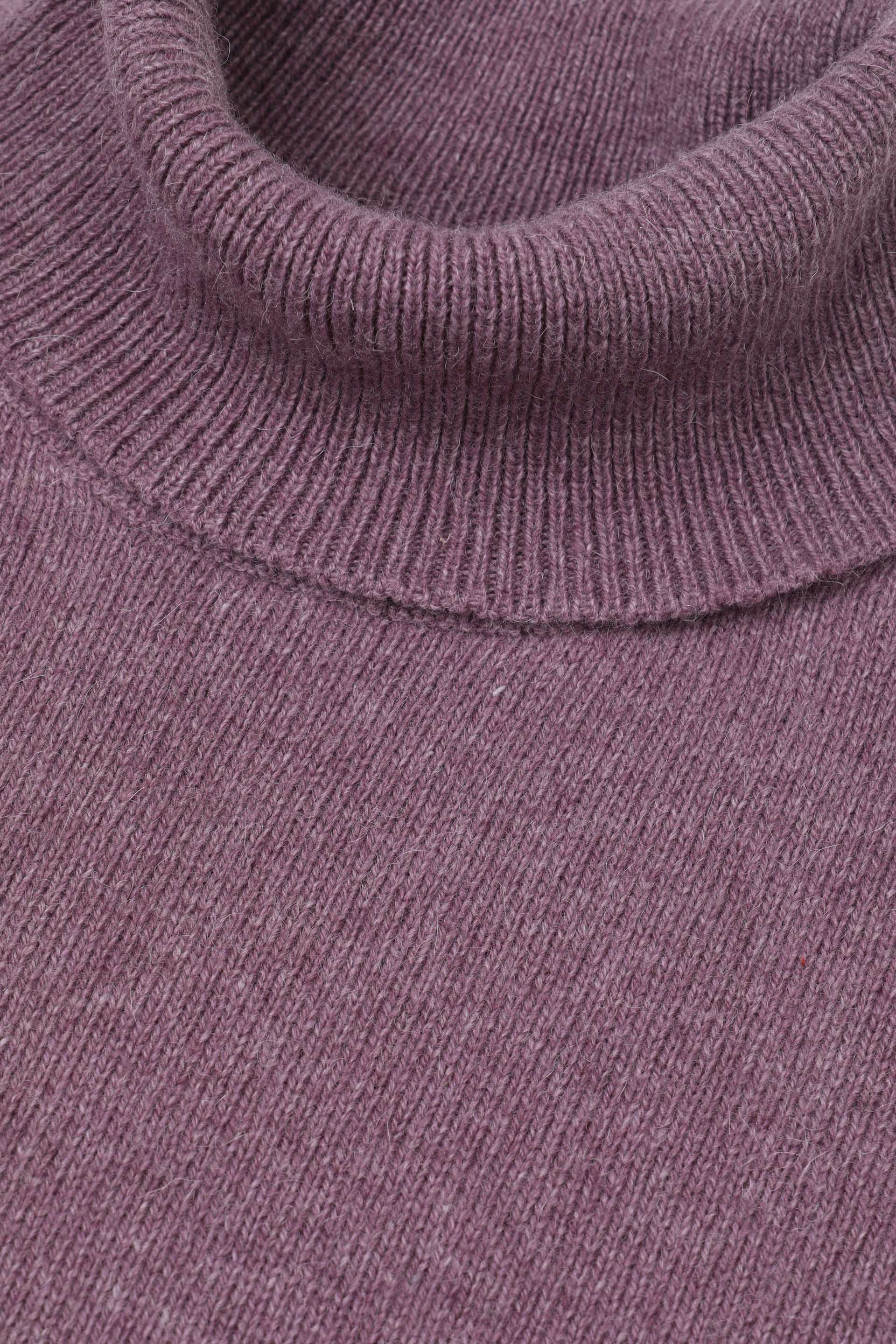 UOMO-DOLCEVITA RASATO, MISTO ALPACA (FIN.7) - Malva