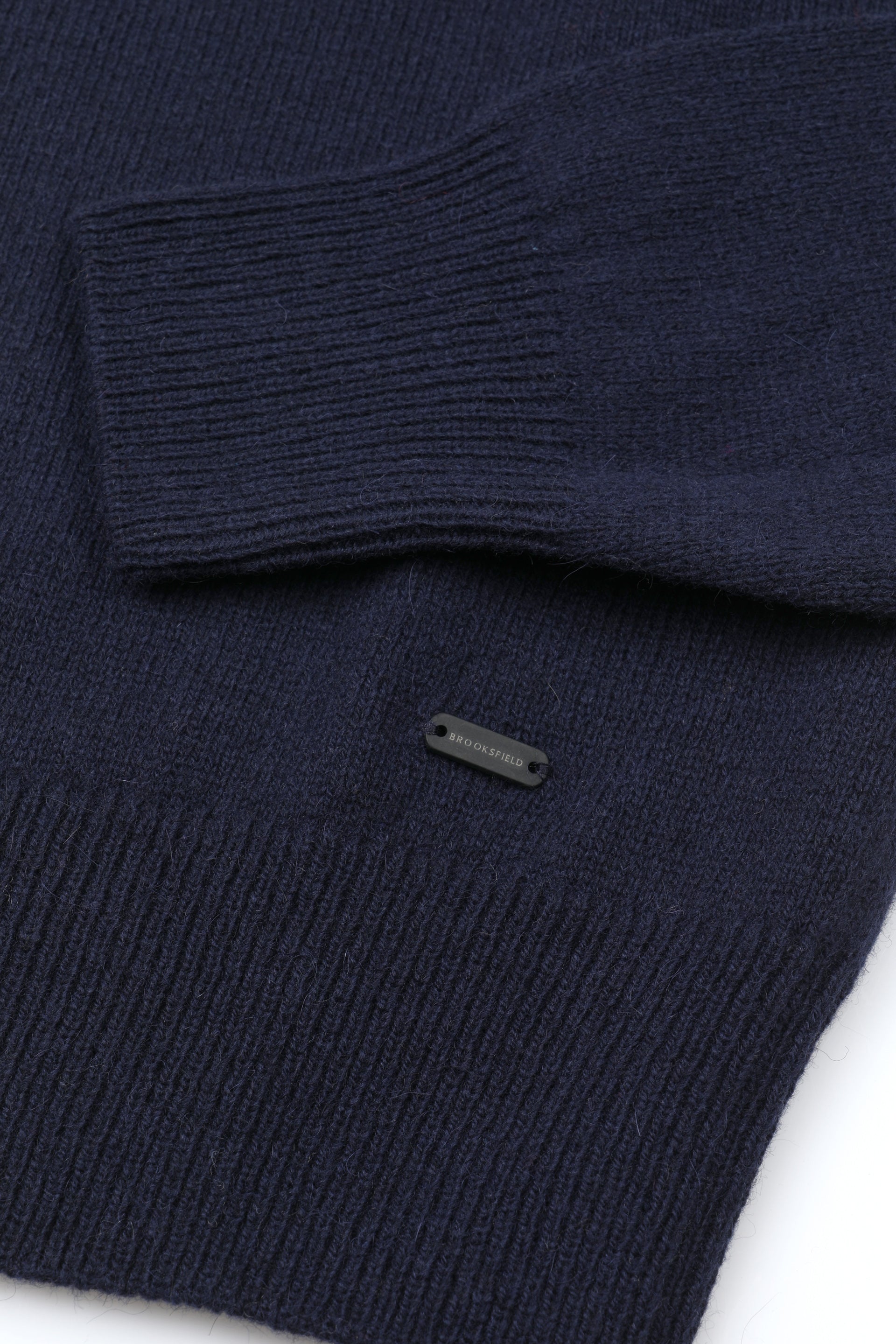 Maglia dolcevita in misto alpaca. Blu - Moussaka