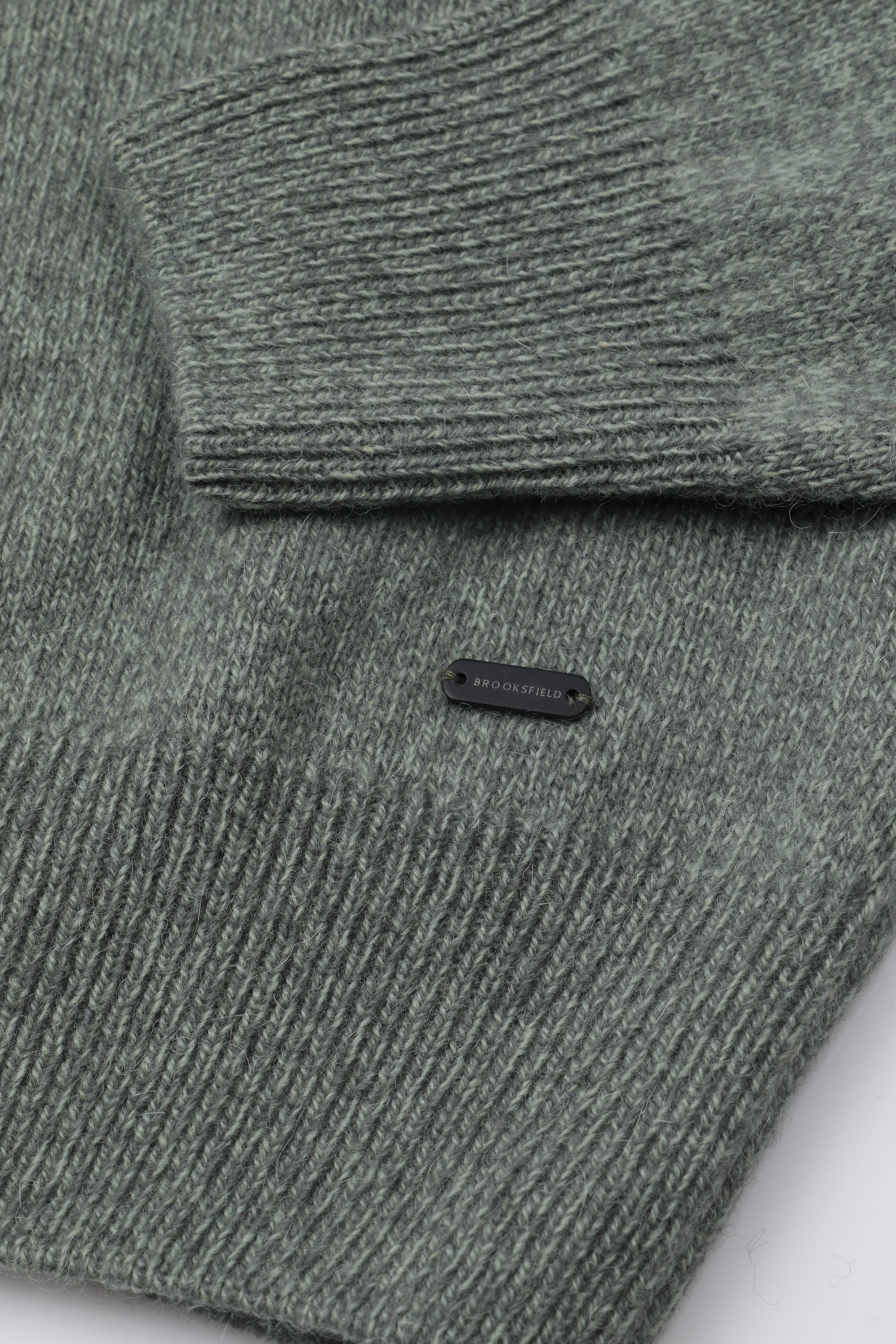 Maglia dolcevita in misto alpaca. Verde - Timo