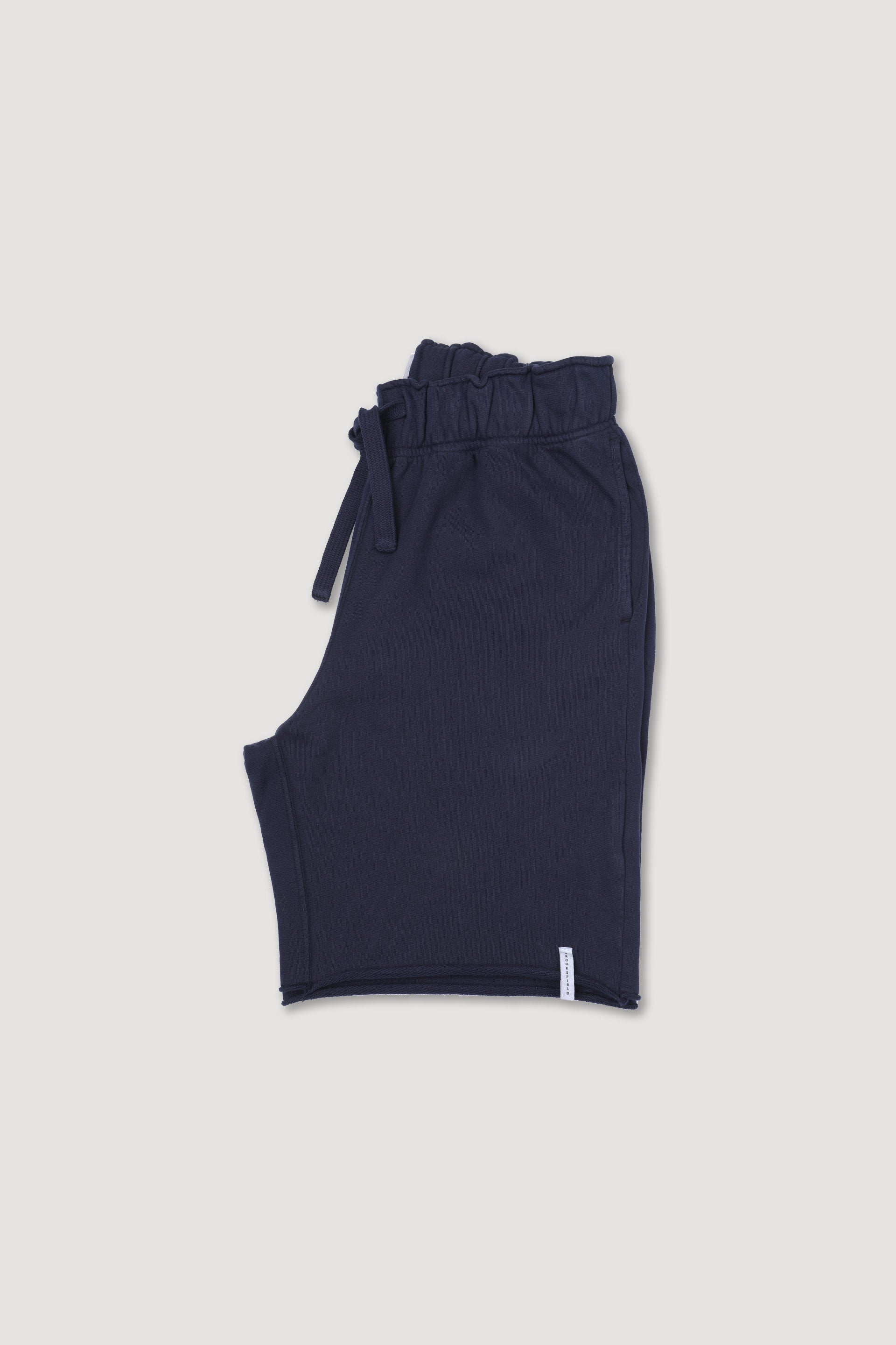 BERMUDA, FELPA COTONE UNITO, TINTO CAPO SPECIALE - Navy blue