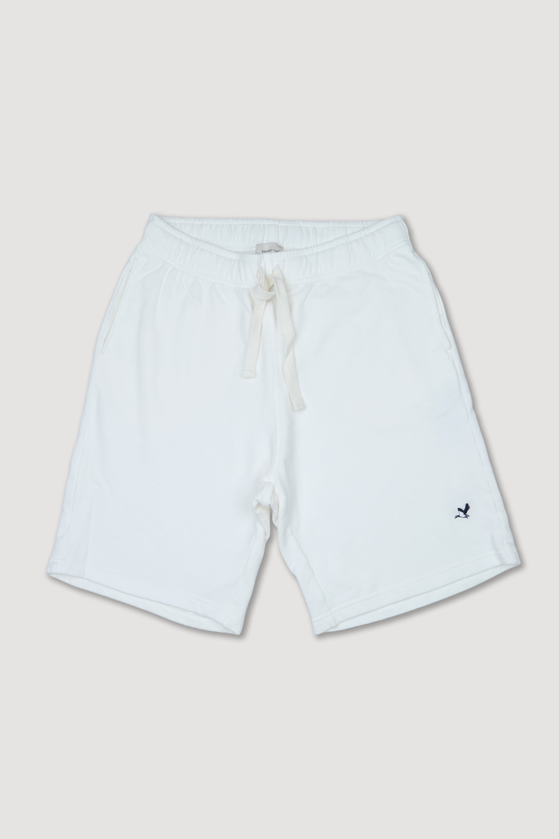 UOMO-BERMUDA CON COULISSE, FELPA NON GARZATA TINTO CAPO YR, TASCA SU RETRO - Off white