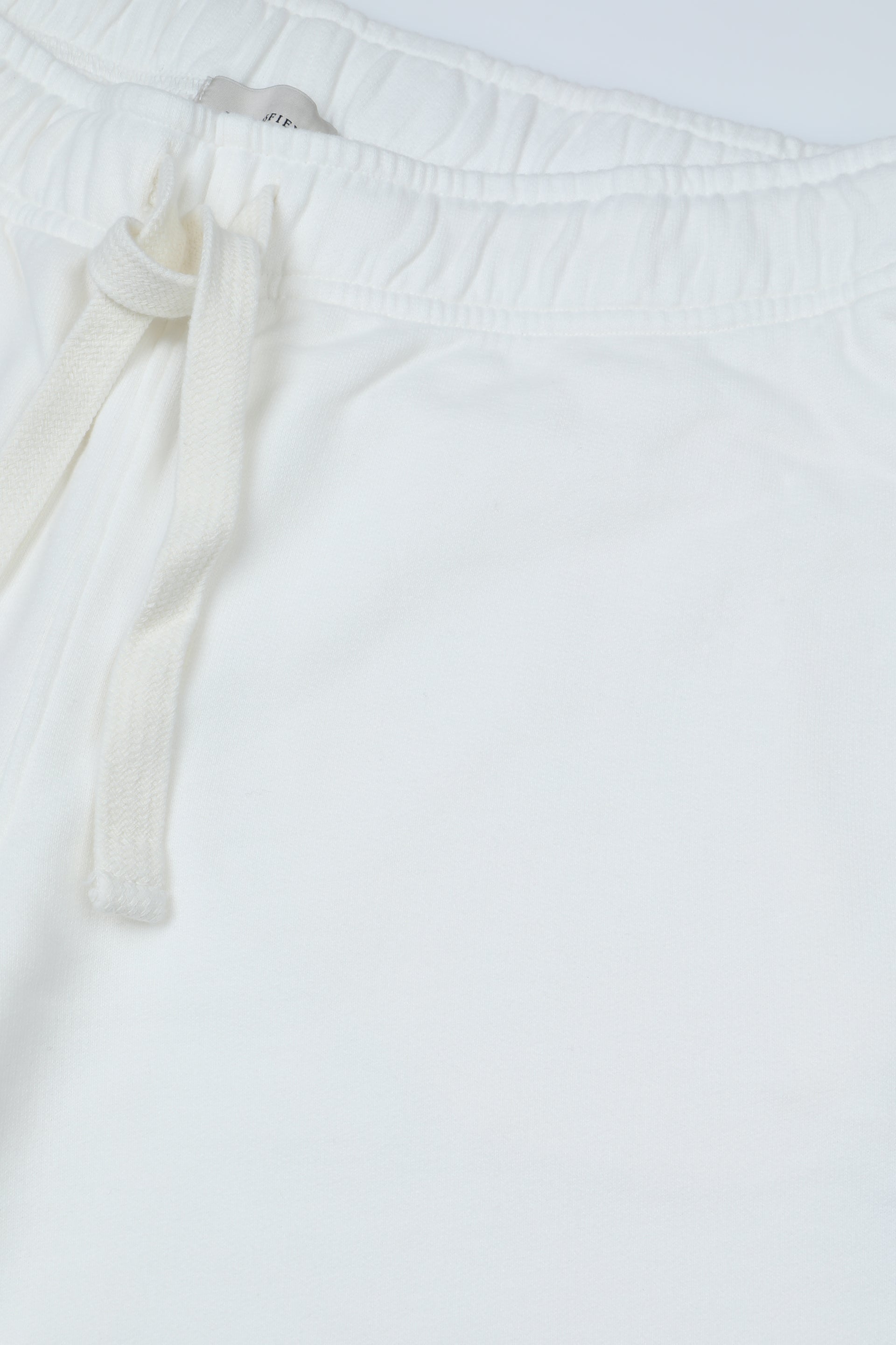 UOMO-BERMUDA CON COULISSE, FELPA NON GARZATA TINTO CAPO YR, TASCA SU RETRO - Off white