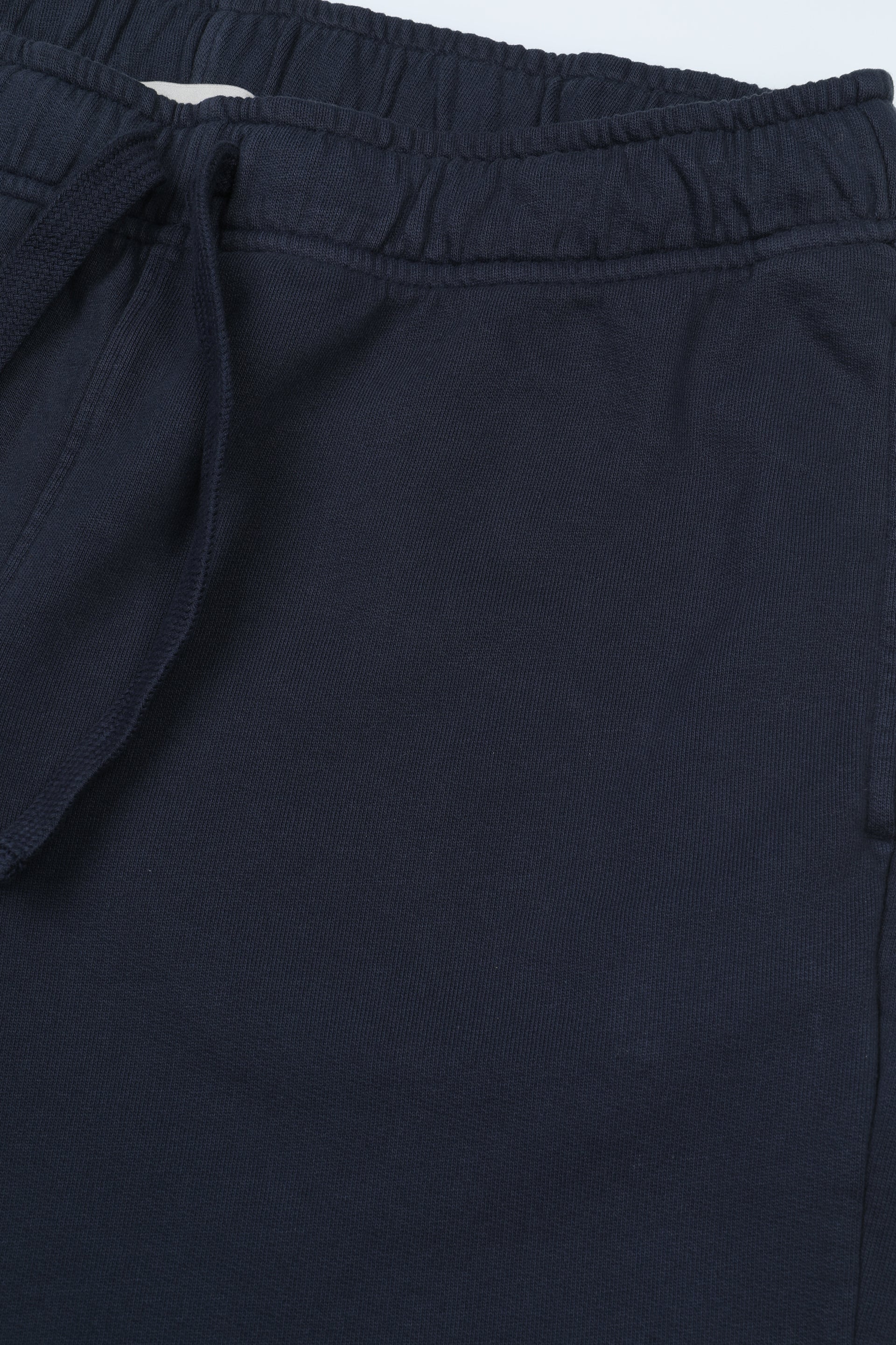 UOMO-BERMUDA CON COULISSE, FELPA NON GARZATA TINTO CAPO YR, TASCA SU RETRO - Navy