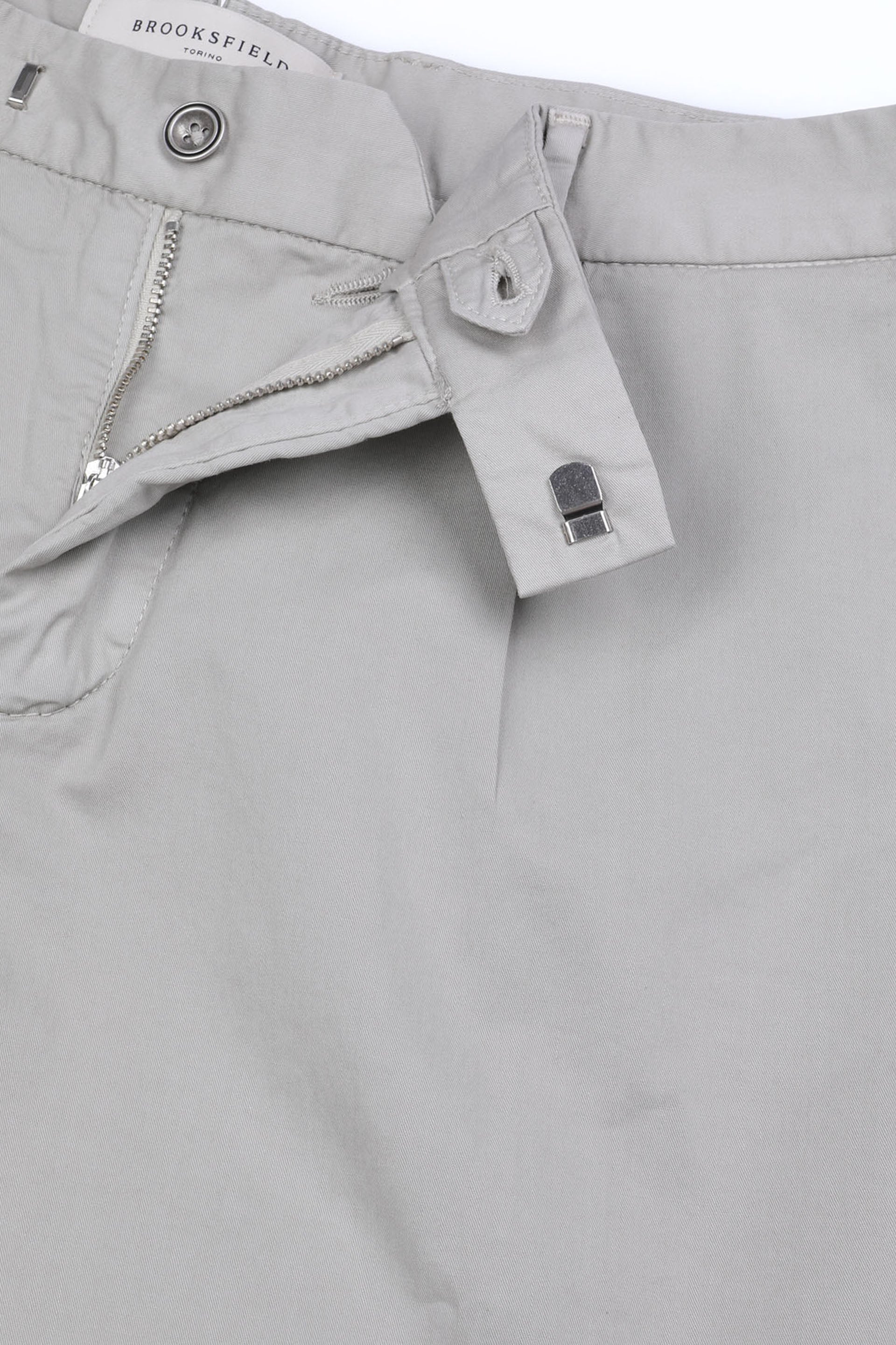 PANTALONE, MARCELLO-CHINO CON PINCES, TWILL COTONE STRETCH UNITO, TINTO CAPO - Spago