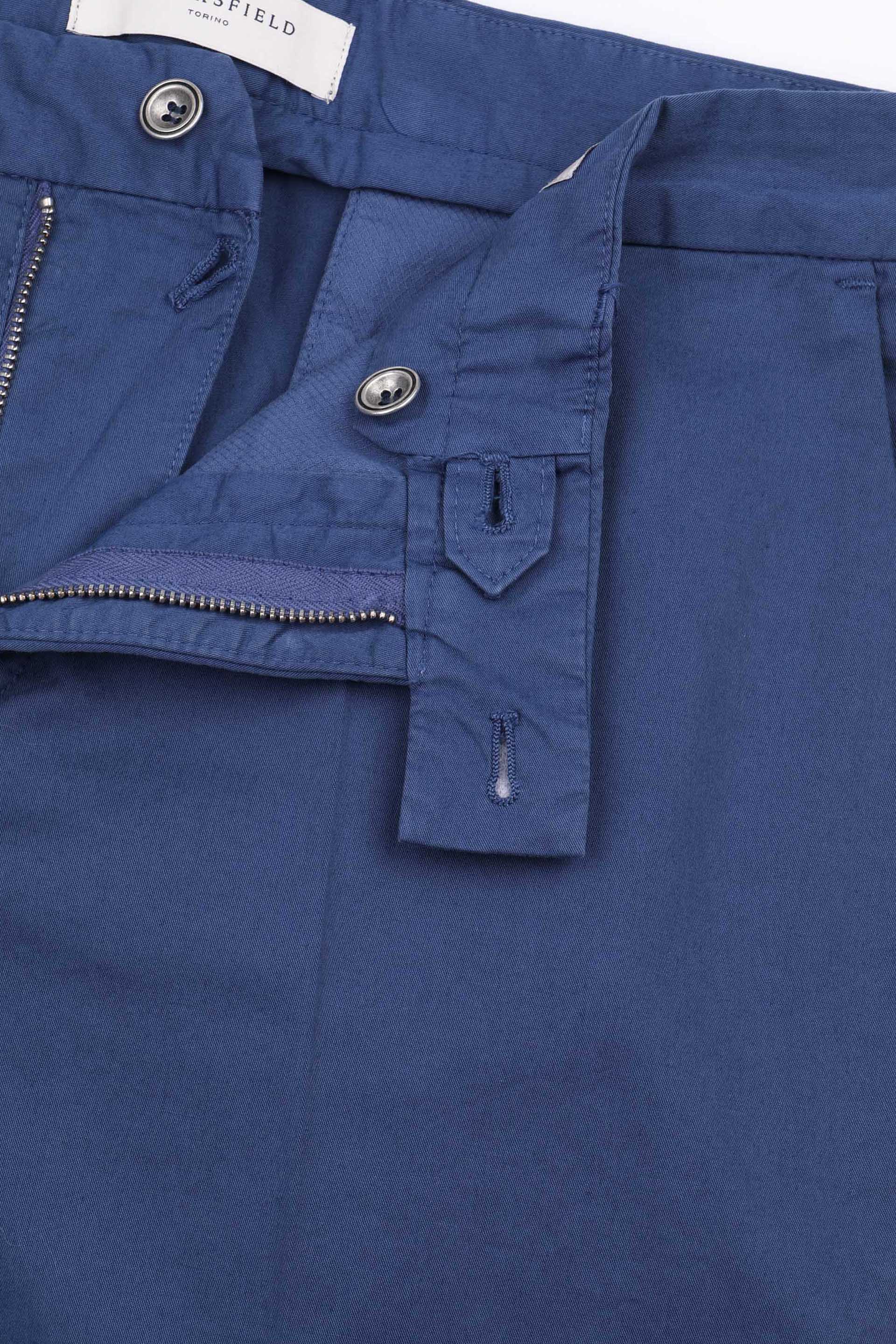PANTALONE, DEAN-CHINO, TWILL COTONE STRETCH UNITO, TINTO CAPO - Denim