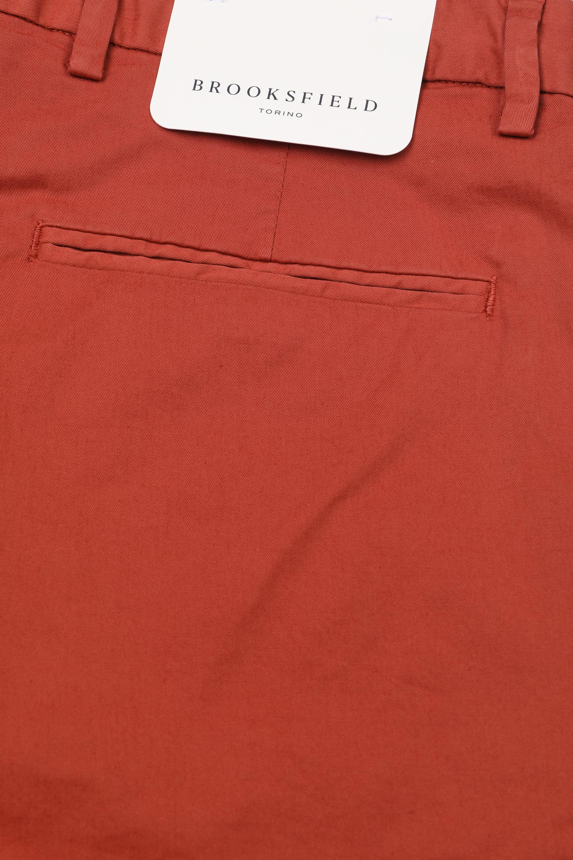 PANTALONE, DEAN-CHINO, TWILL COTONE STRETCH UNITO, TINTO CAPO - Chili