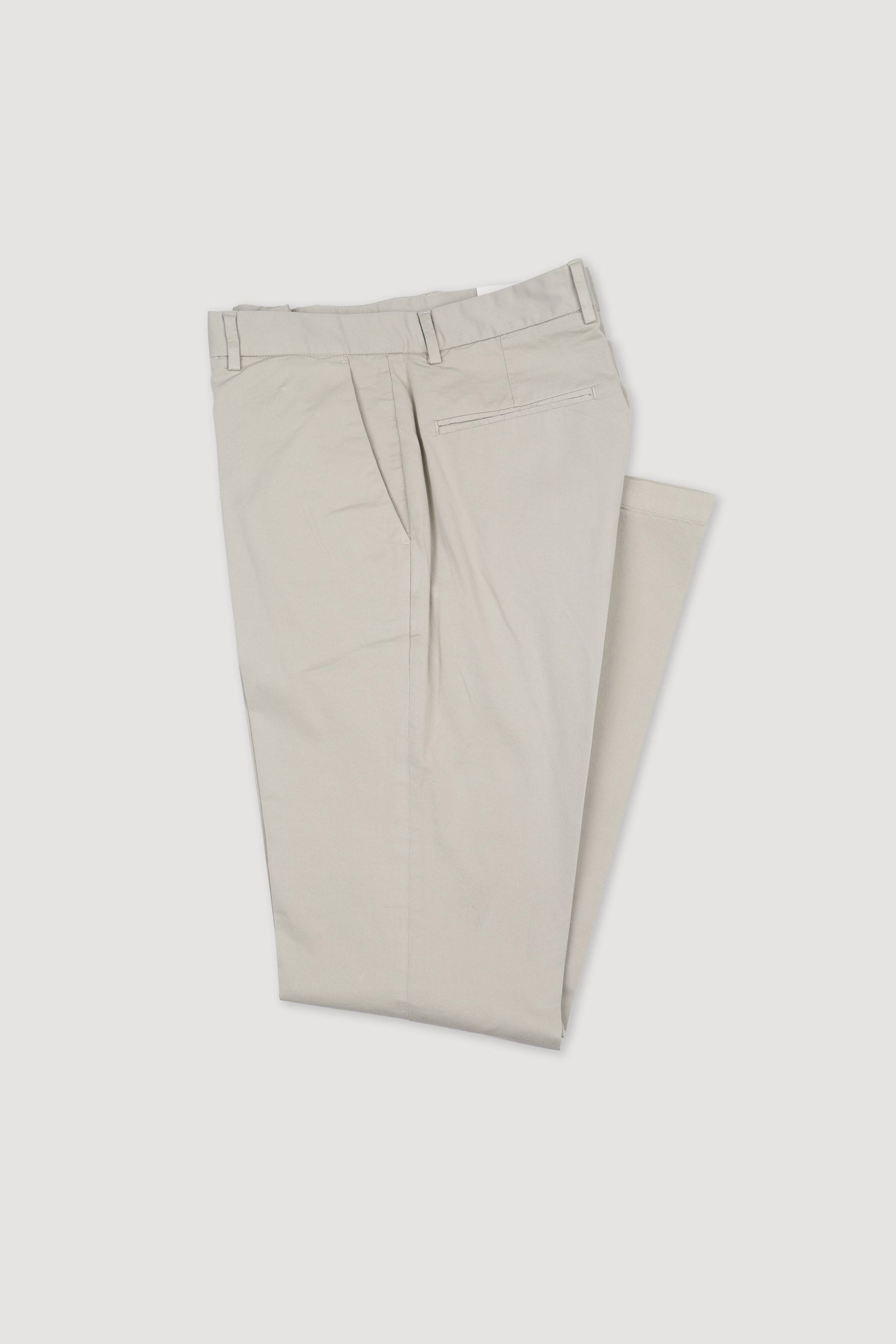 PANTALONE, DEAN-CHINO, TWILL COTONE STRETCH UNITO, TINTO CAPO - Artichoke