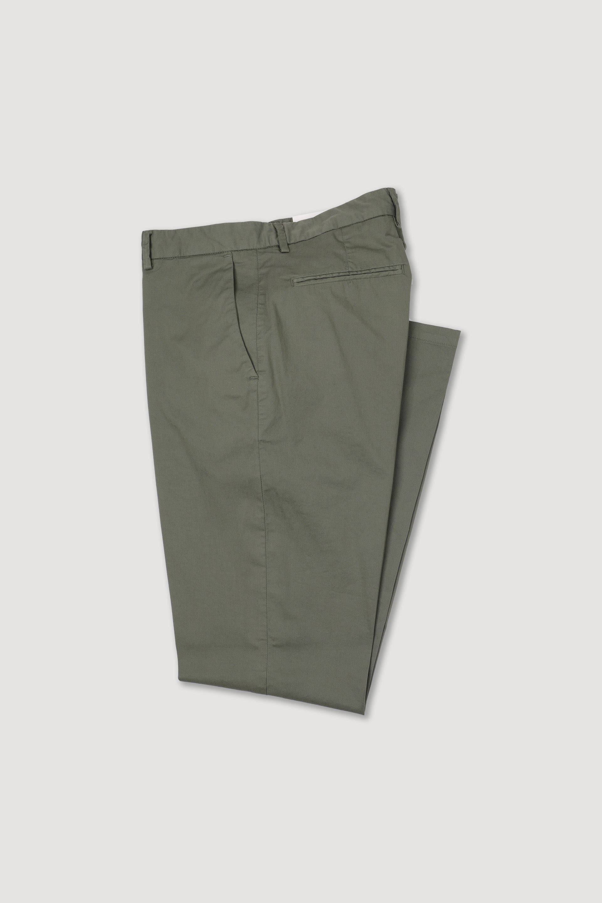 PANTALONE, DEAN-CHINO, TWILL COTONE STRETCH UNITO, TINTO CAPO - Alligator