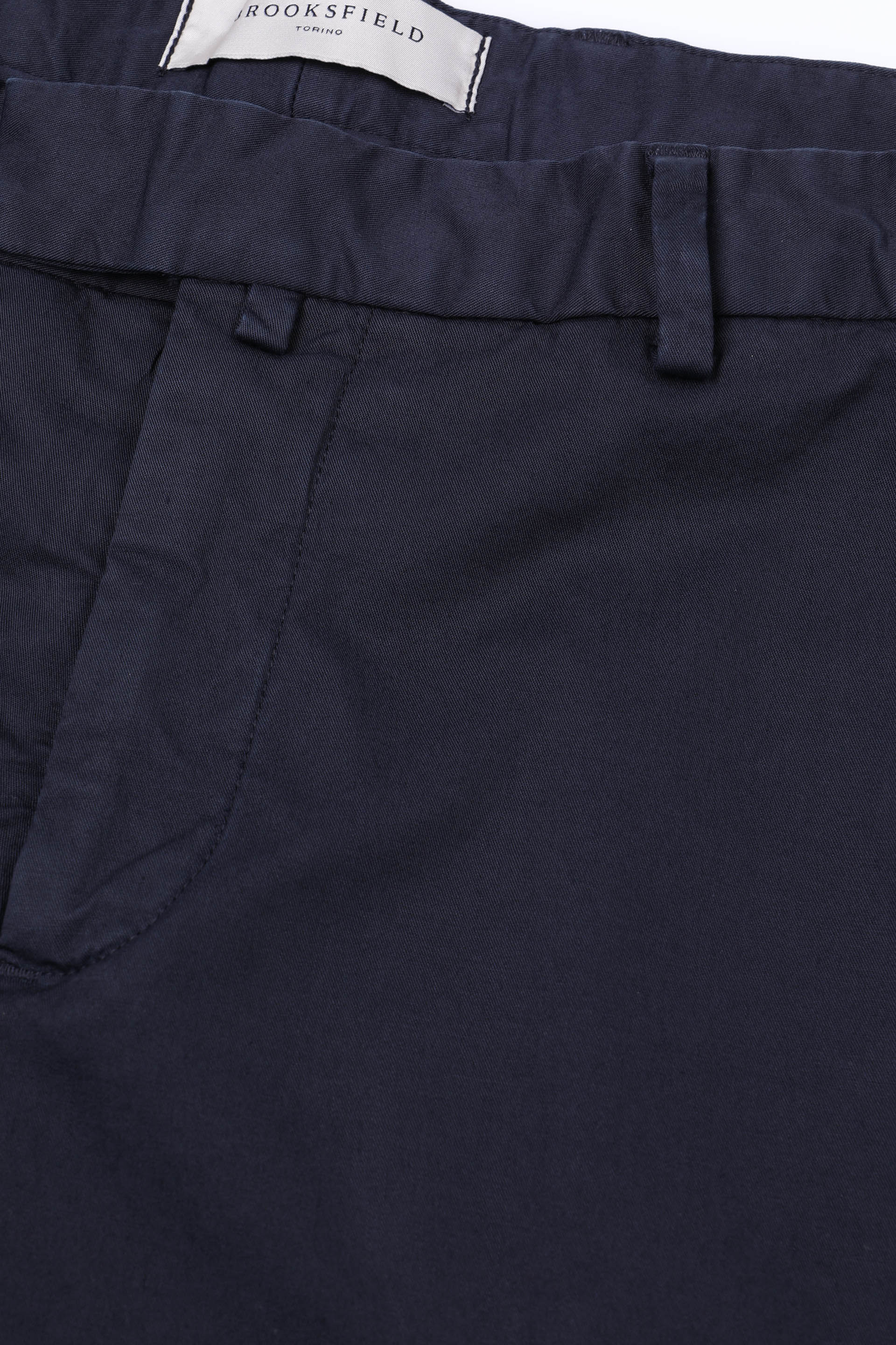 PANTALONE, DEAN-CHINO, TWILL COTONE STRETCH UNITO, TINTO CAPO - Navy blue