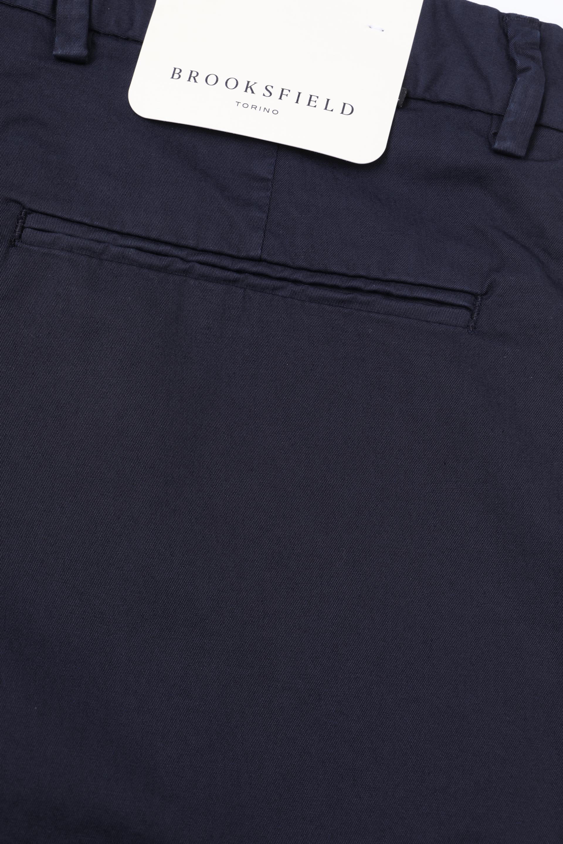 PANTALONE, DEAN-CHINO, TWILL COTONE STRETCH UNITO, TINTO CAPO - Navy blue