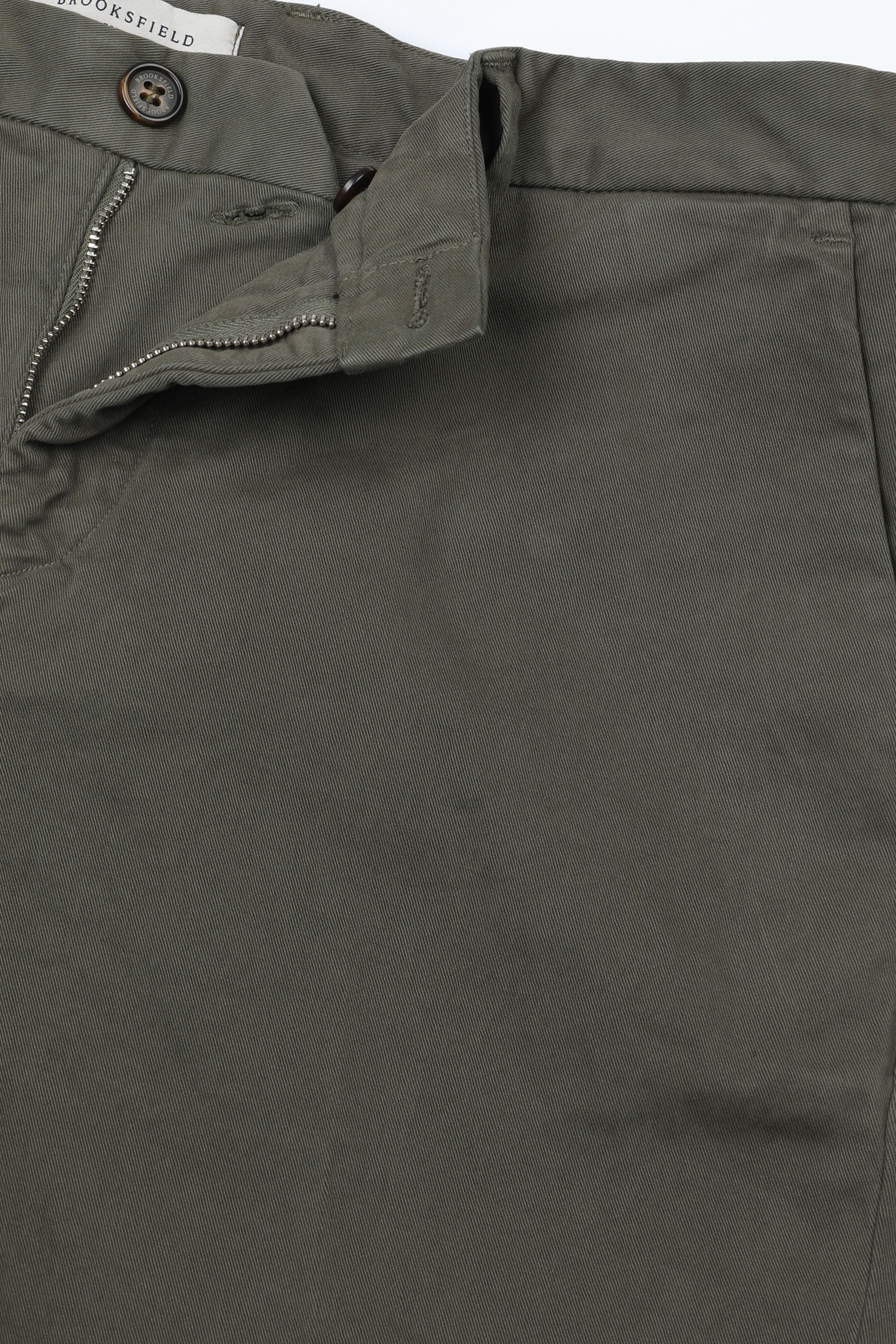 UOMO-PANTALONE CHINO SLIM TESSUTO GABARDINE COTONE STRETCH SMERIGLIATO, TINTO CAPO DIRETTO - Plant