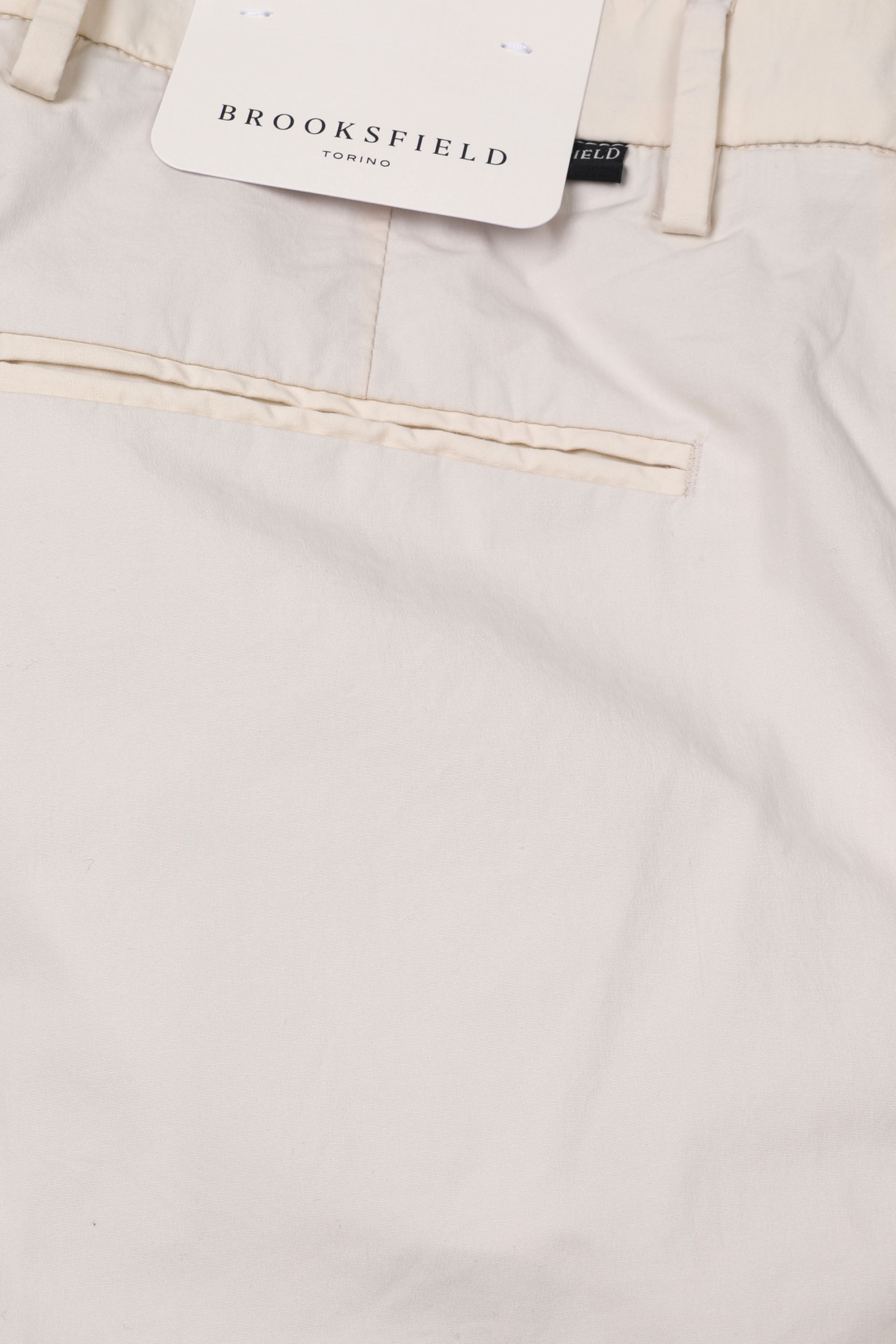 PANTALONE, DEAN-CHINO, POPLIN COTONE NYLON STRETCH UNITO - Champignon