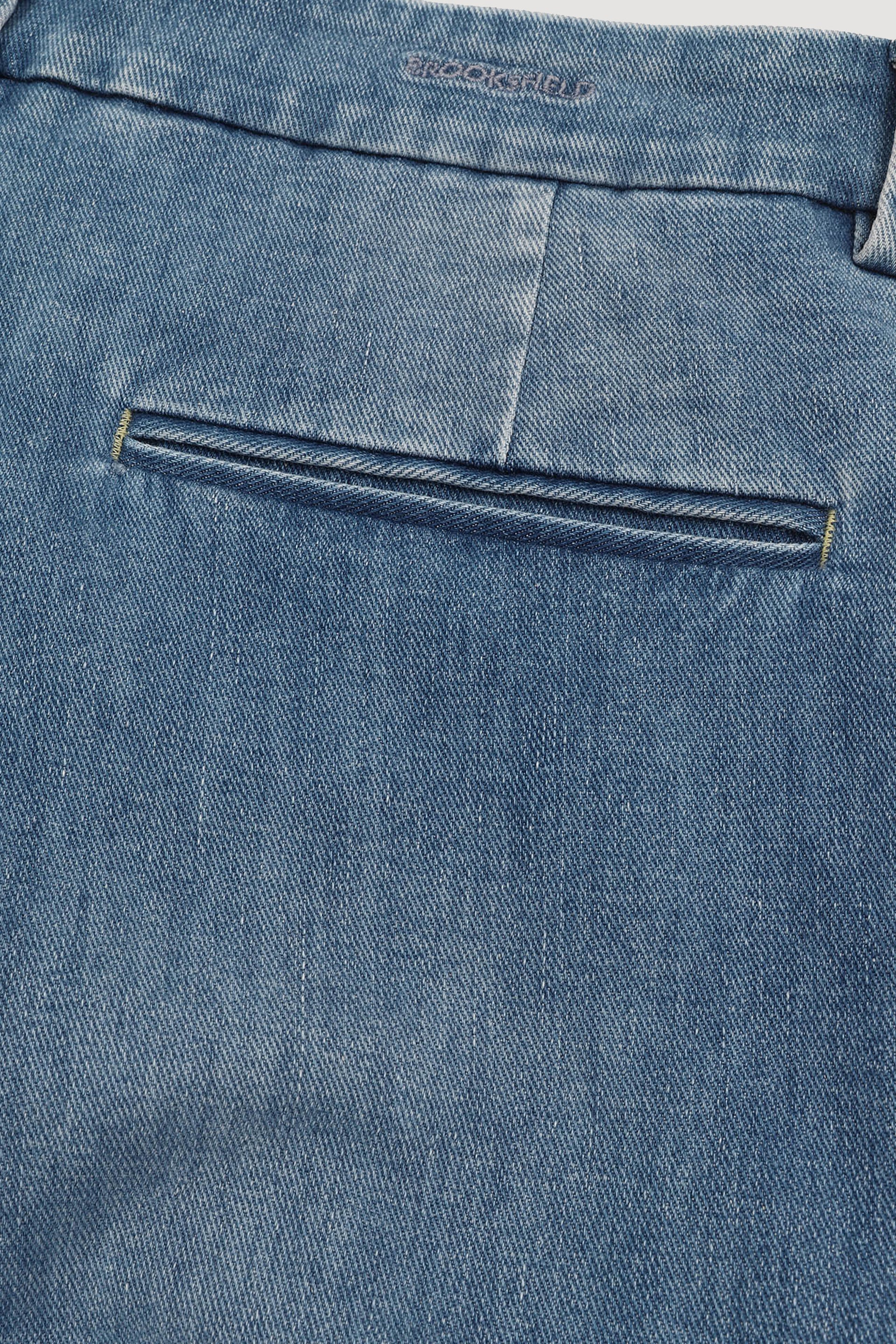 PANTALONE, SOHO, DENIM COTONE STRETCH UNITO, LAVATO SPECIALE - Vintage