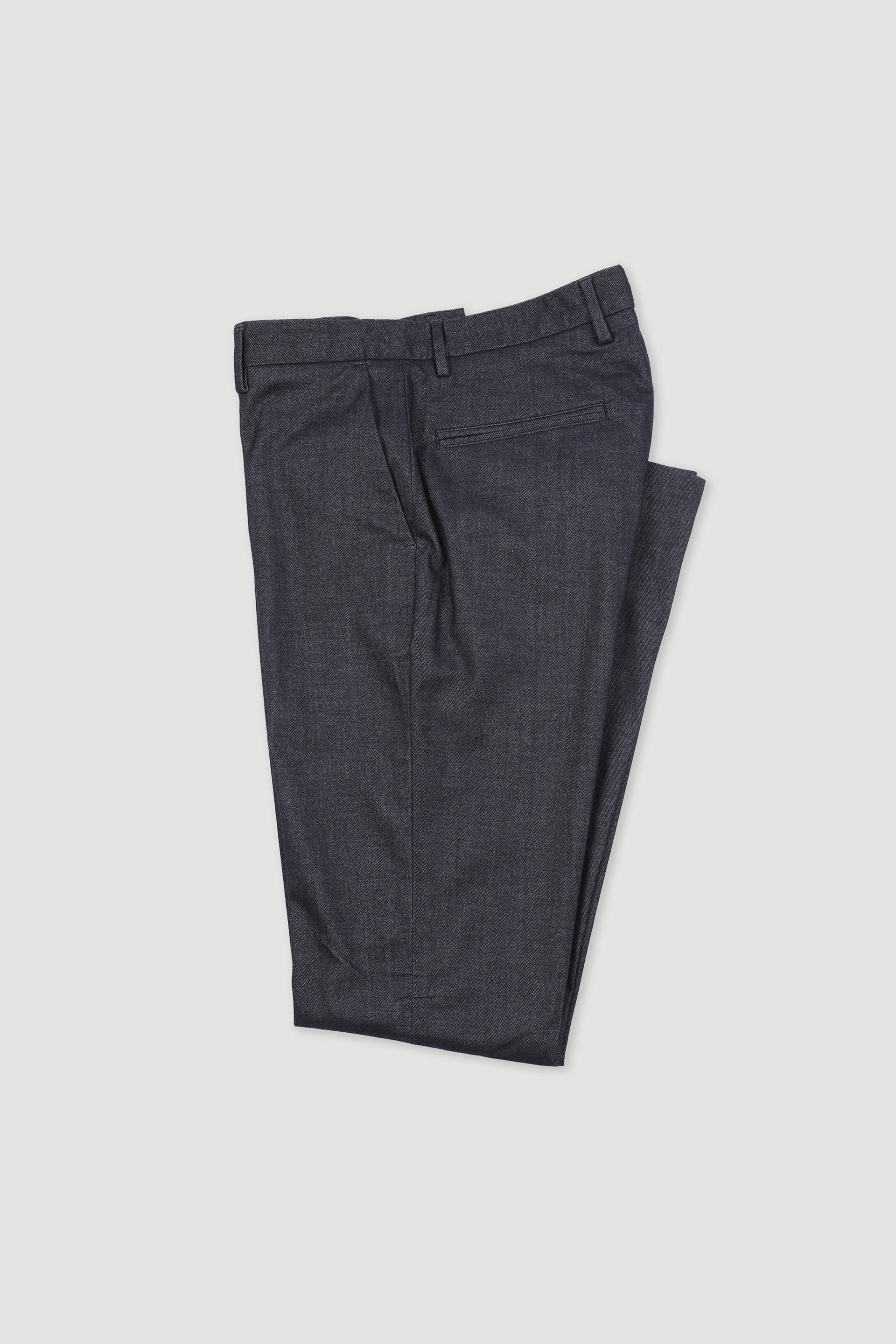 PANTALONE, DEAN-CHINO, TWILL MISTO LYOCELL STRETCH UNITO - Inchiostro