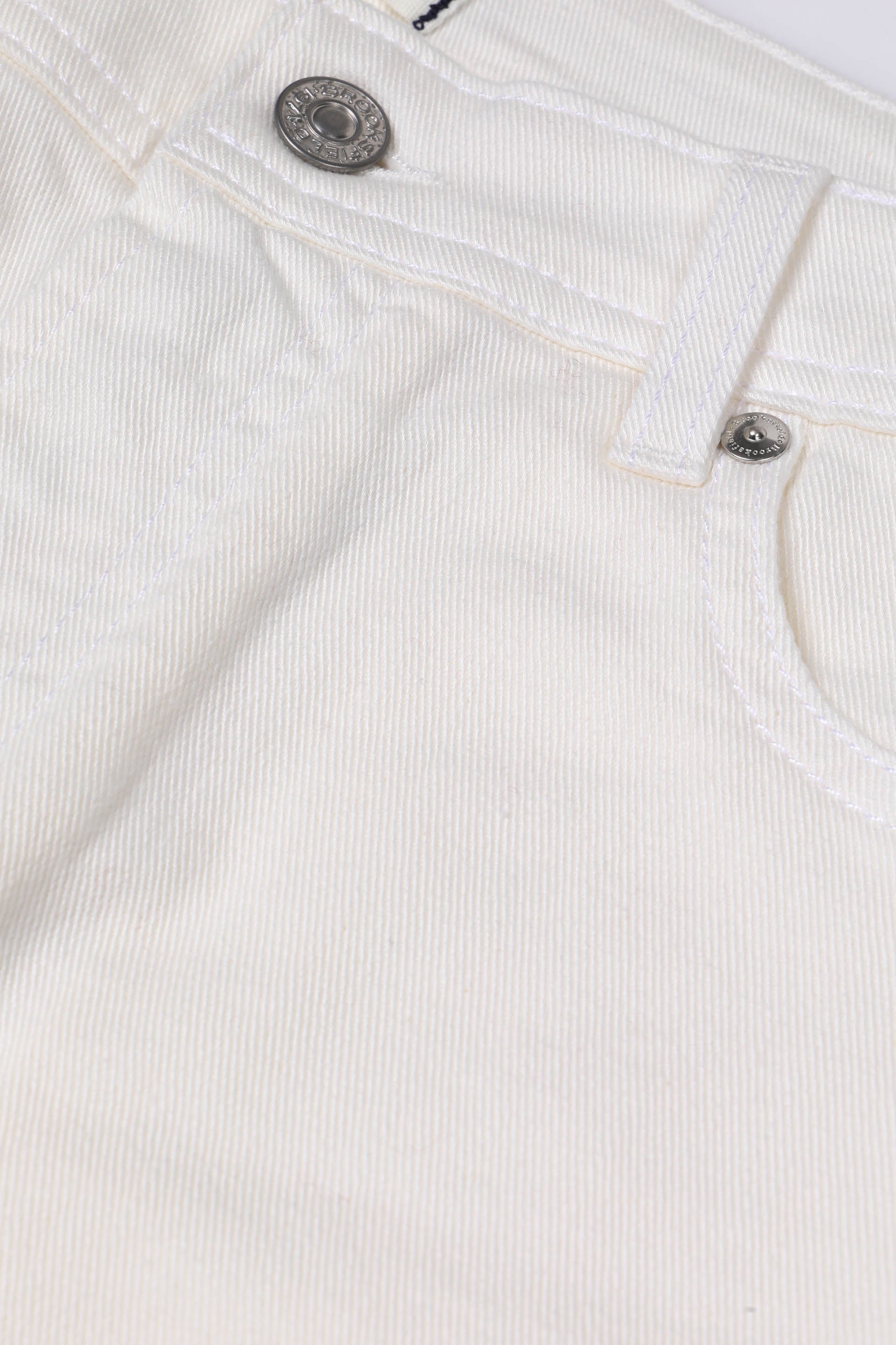 PANTALONE, ORIGINAL, TWILL COTONE STRETCH UNITO, LAVATO SPECIALE - Off white