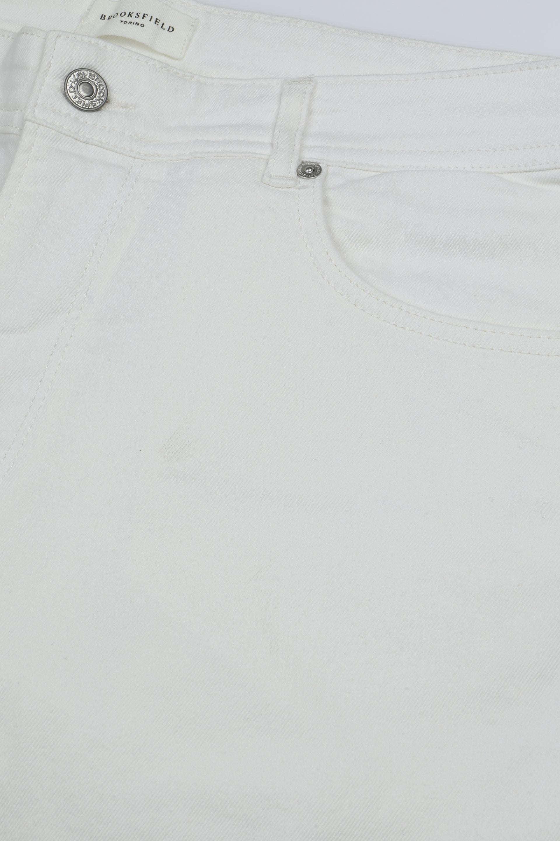 UOMO-PANTALONE 5 TASCHE "ORIGINAL" TESSUTO BULL COTONE STRETCH, LAVAGGIO RINSE - Rinse