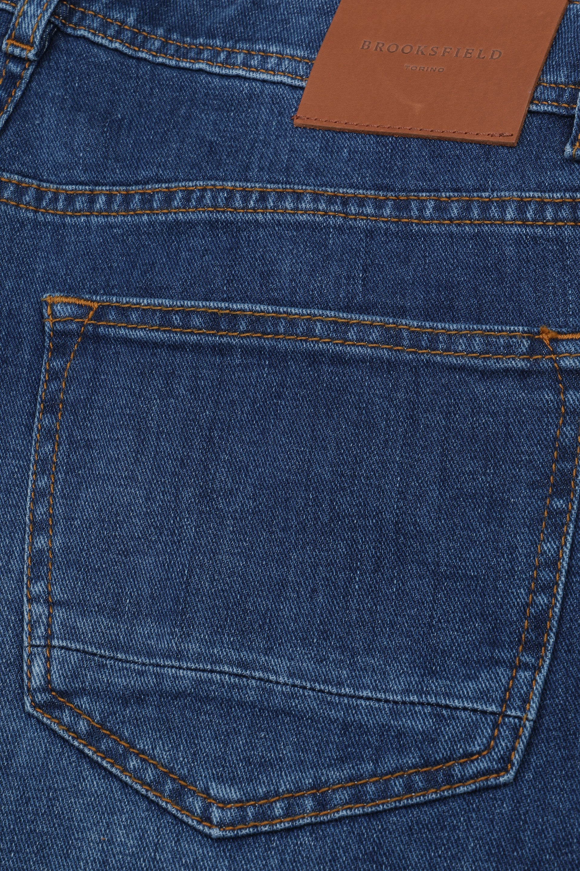 Pantalone 5 tasche Original in denim di cotone stretch, lavaggio vintage - Blu