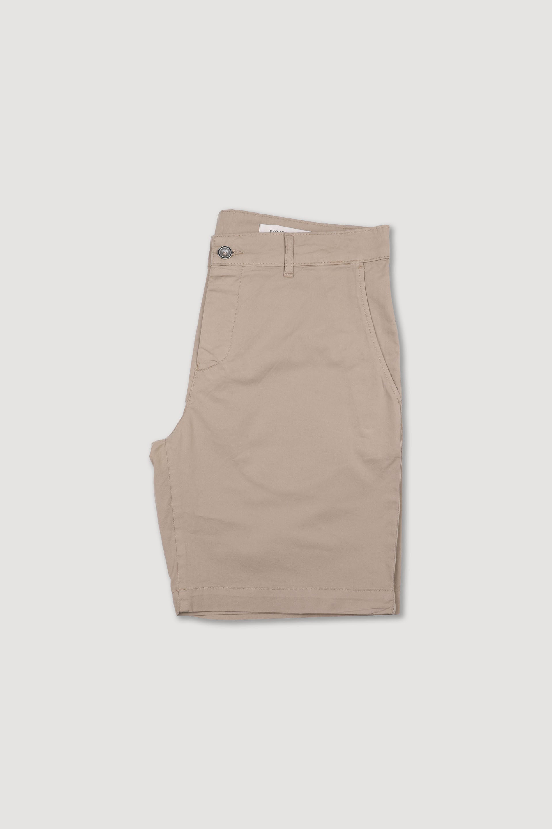 BERMUDA IVY, CHINO, TWILL COTONE STRETCH UNITO, TINTO CAPO - Jute