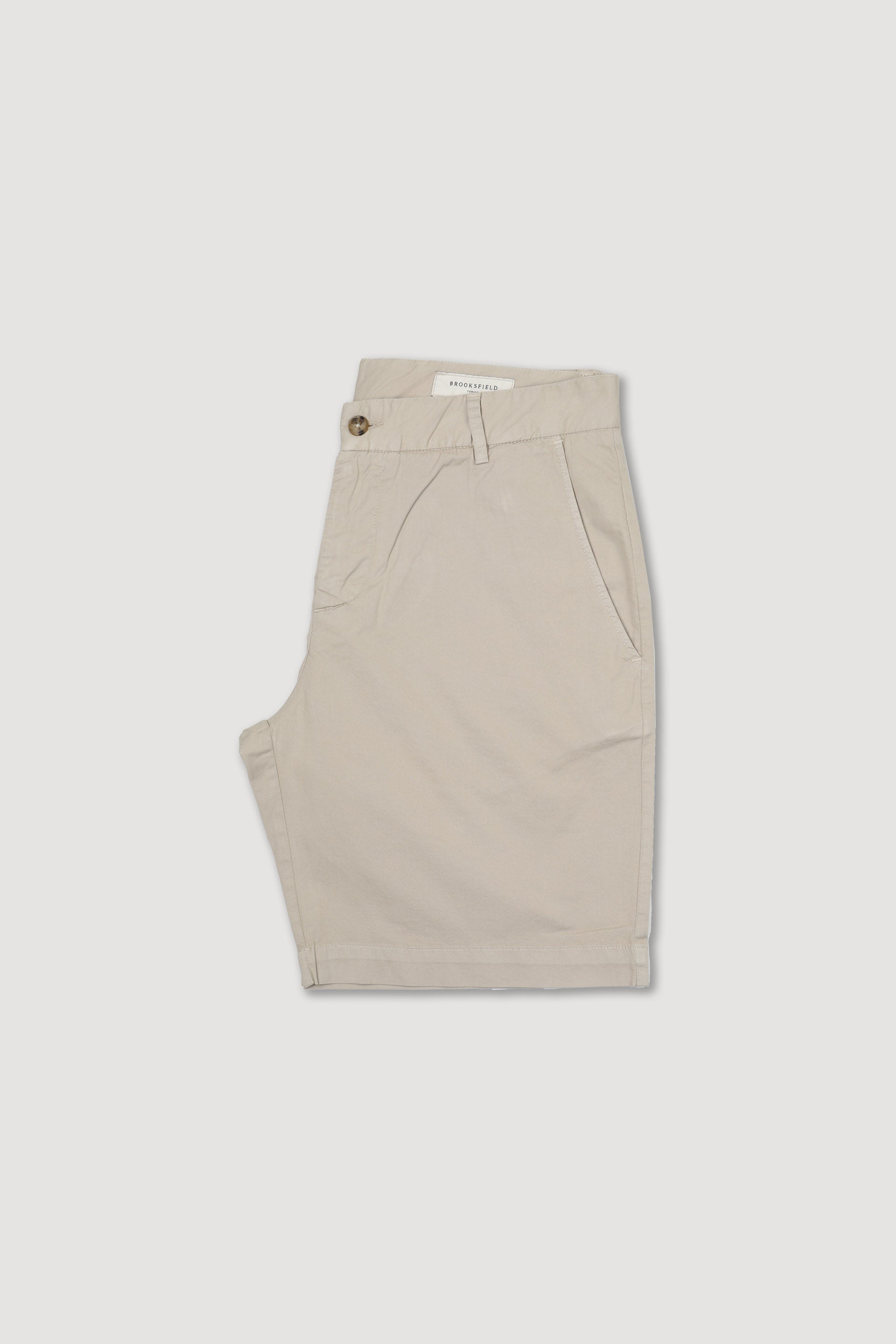 BERMUDA IVY, CHINO, TWILL COTONE STRETCH UNITO, TINTO CAPO - Soft kaki