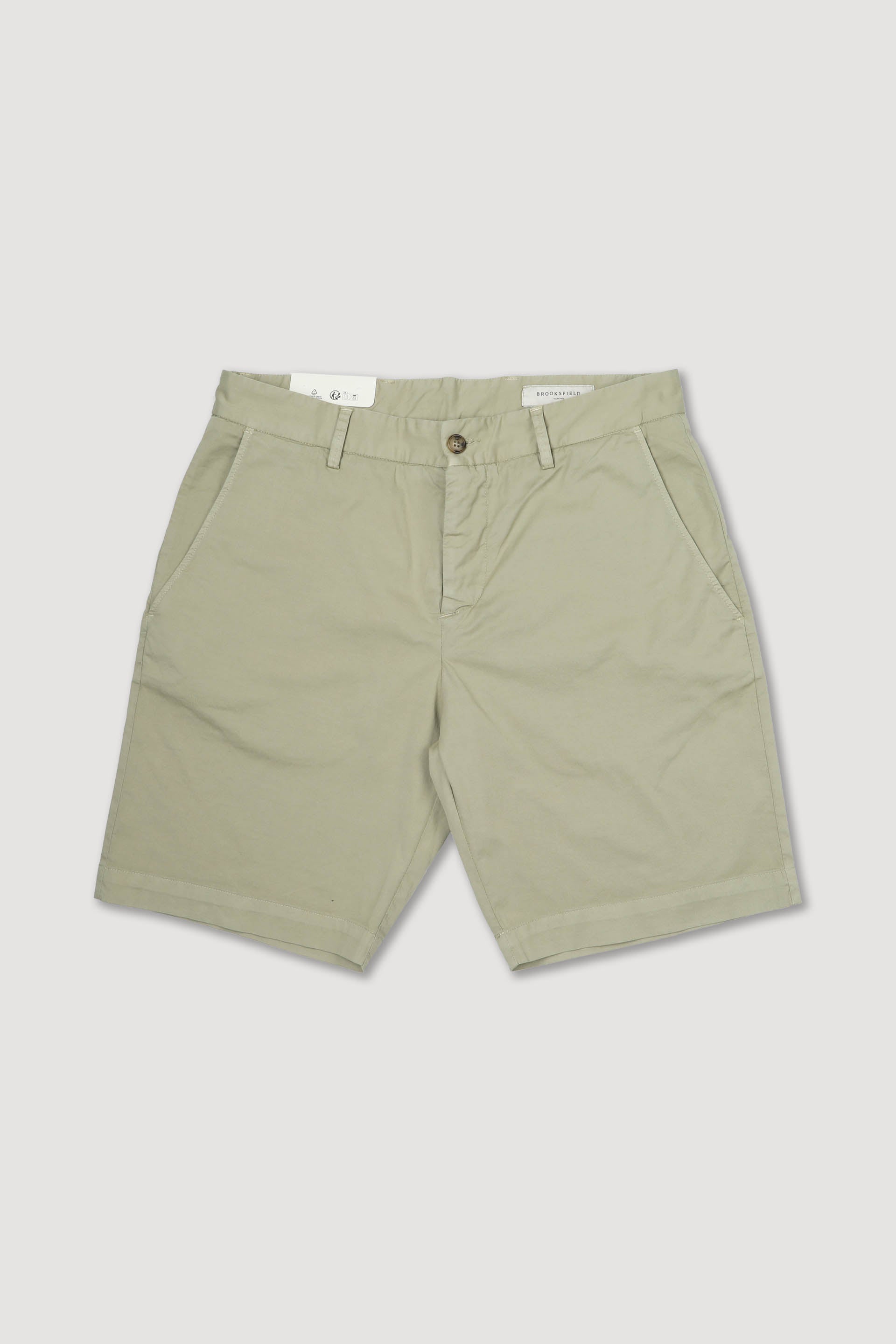 BERMUDA IVY, CHINO, TWILL COTONE STRETCH UNITO, TINTO CAPO - Artichoke