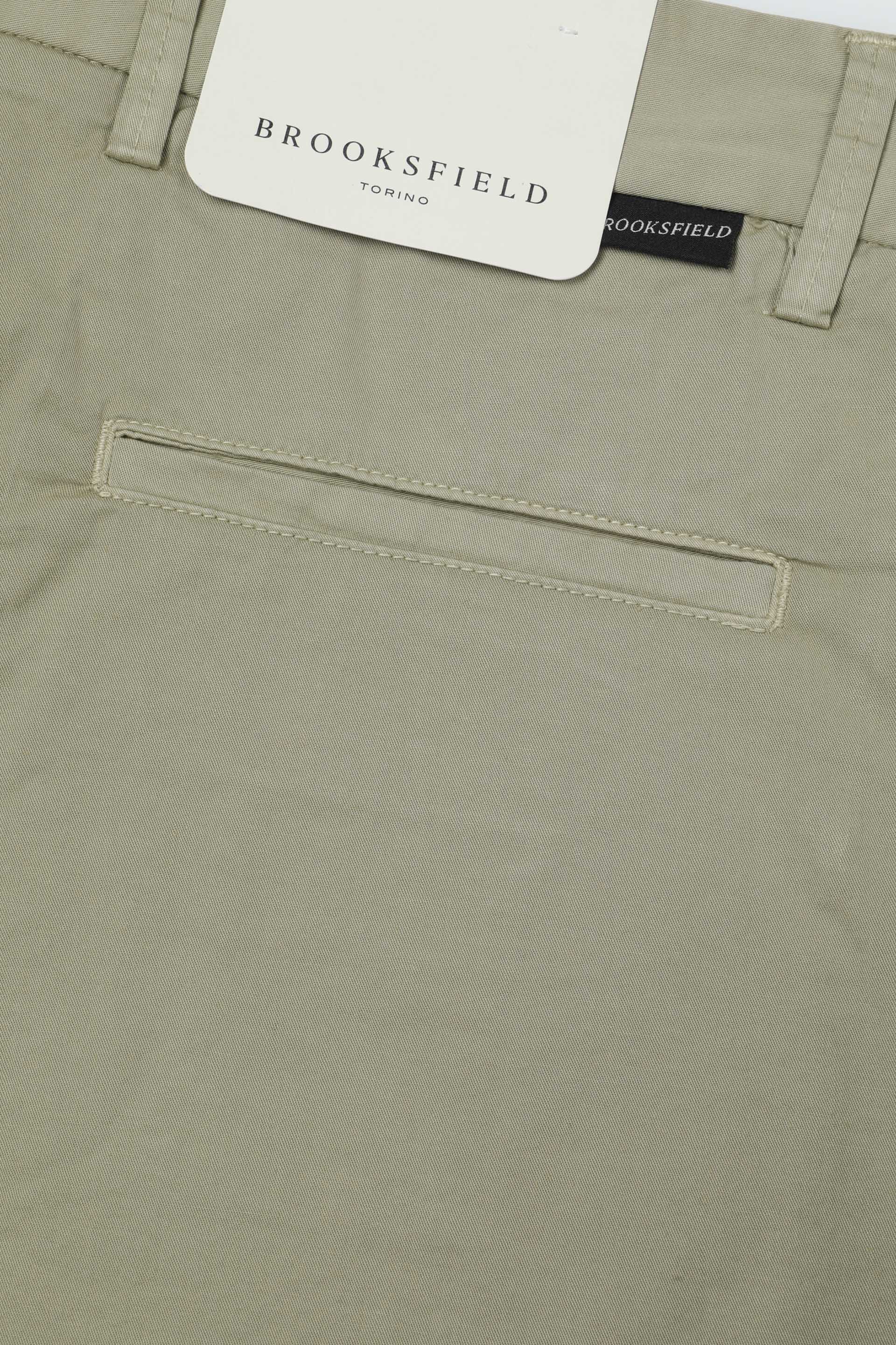 BERMUDA IVY, CHINO, TWILL COTONE STRETCH UNITO, TINTO CAPO - Artichoke