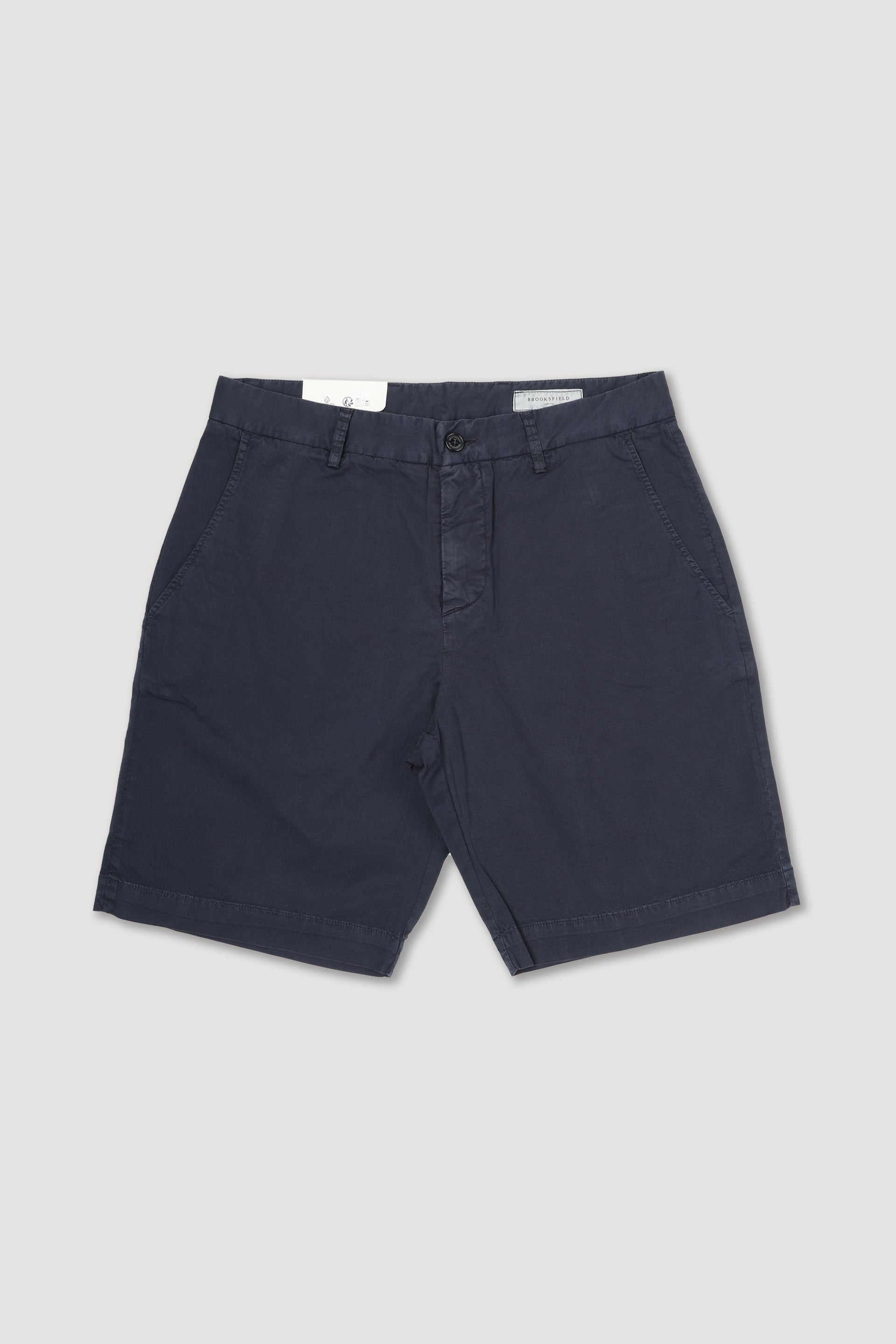 BERMUDA IVY, CHINO, TWILL COTONE STRETCH UNITO, TINTO CAPO - Navy blue