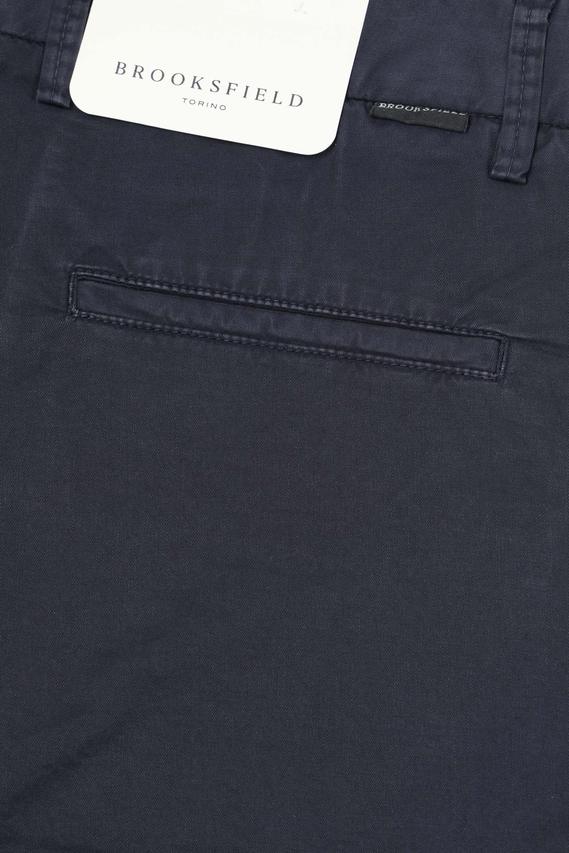 BERMUDA IVY, CHINO, TWILL COTONE STRETCH UNITO, TINTO CAPO - Navy blue