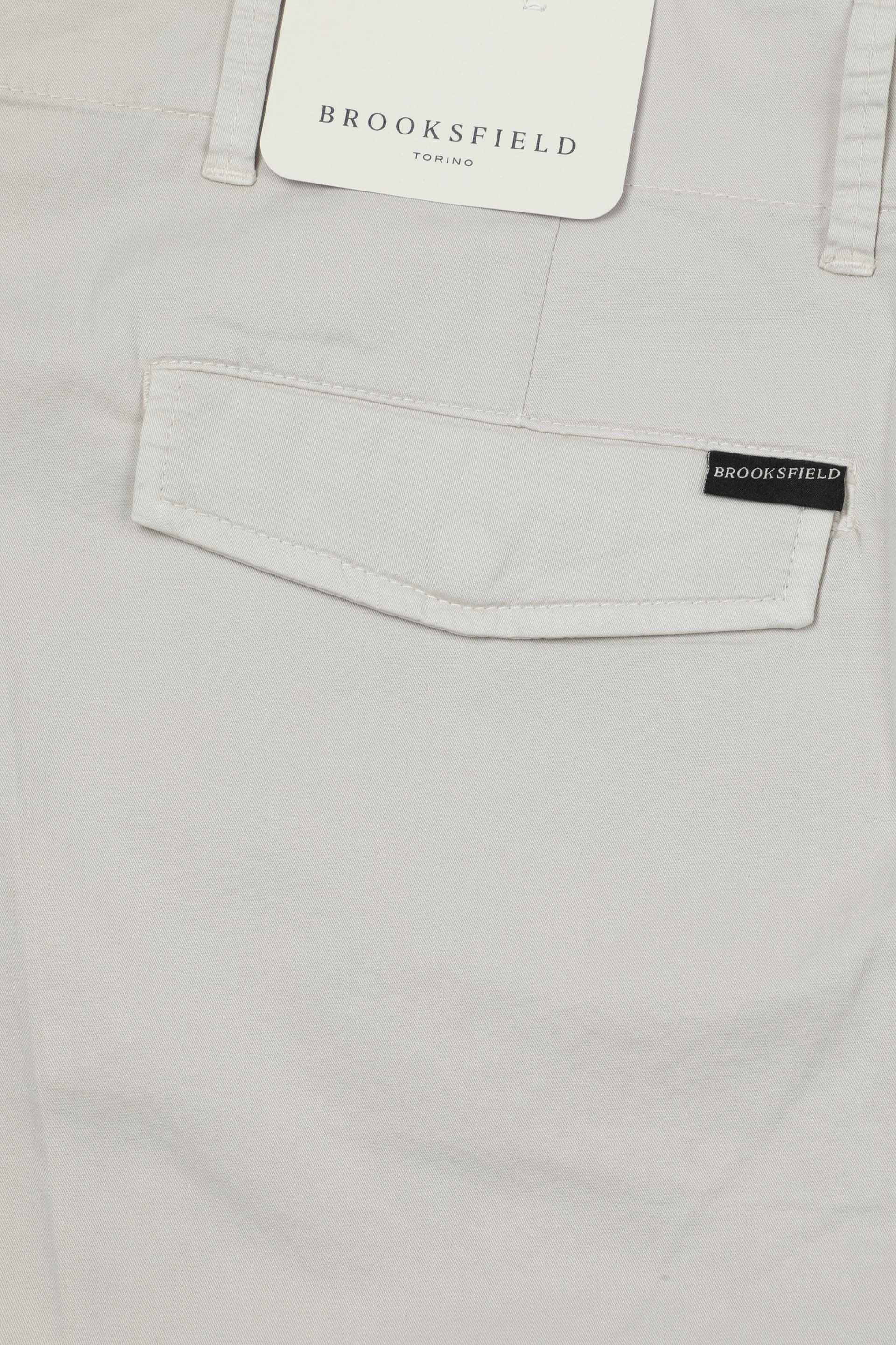 EARL, BERMUDA CARGO, TWILL COTONE STRETCH UNITO, TINTO CAPO - Mastice