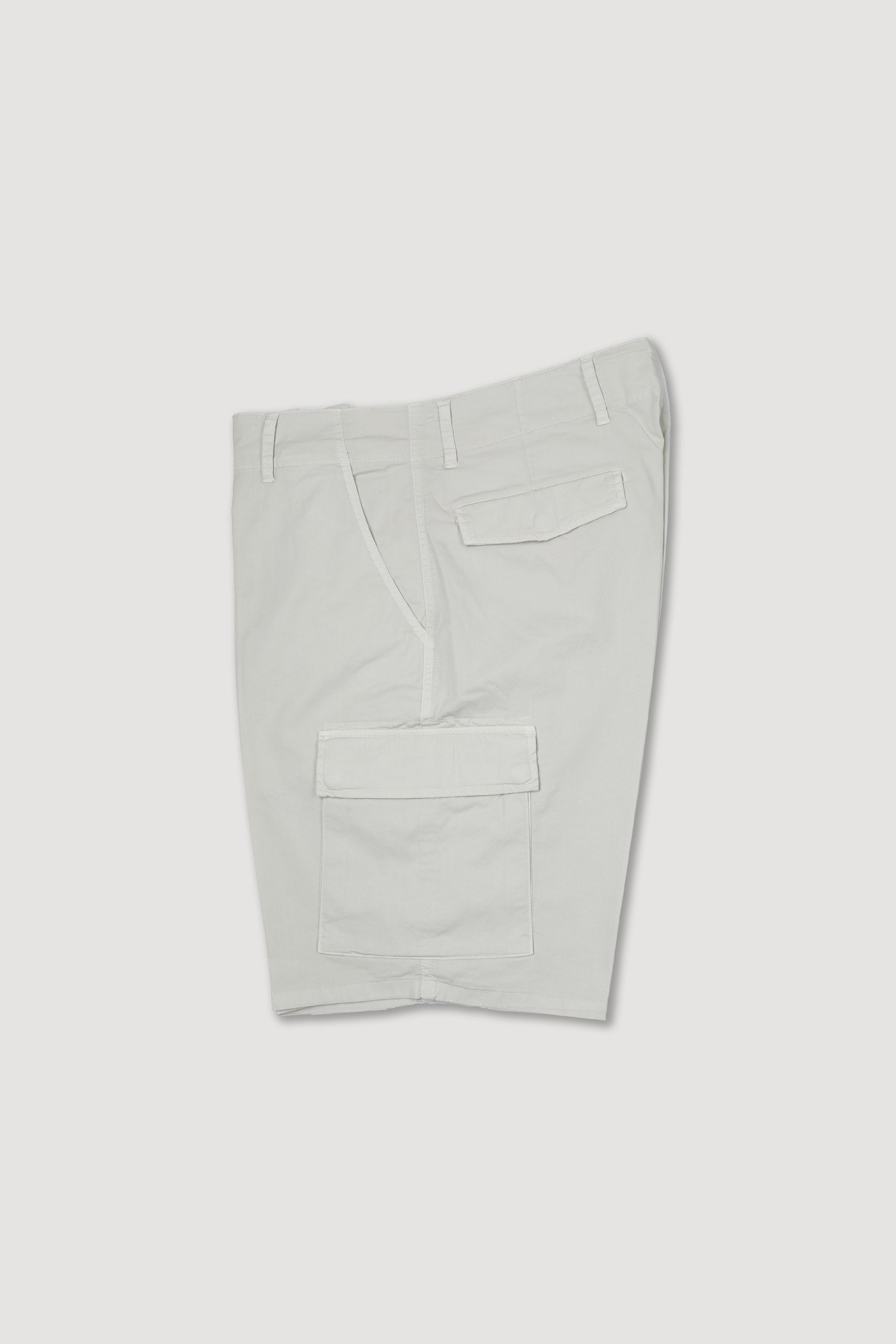 EARL, BERMUDA CARGO, TWILL COTONE STRETCH UNITO, TINTO CAPO - Mastice