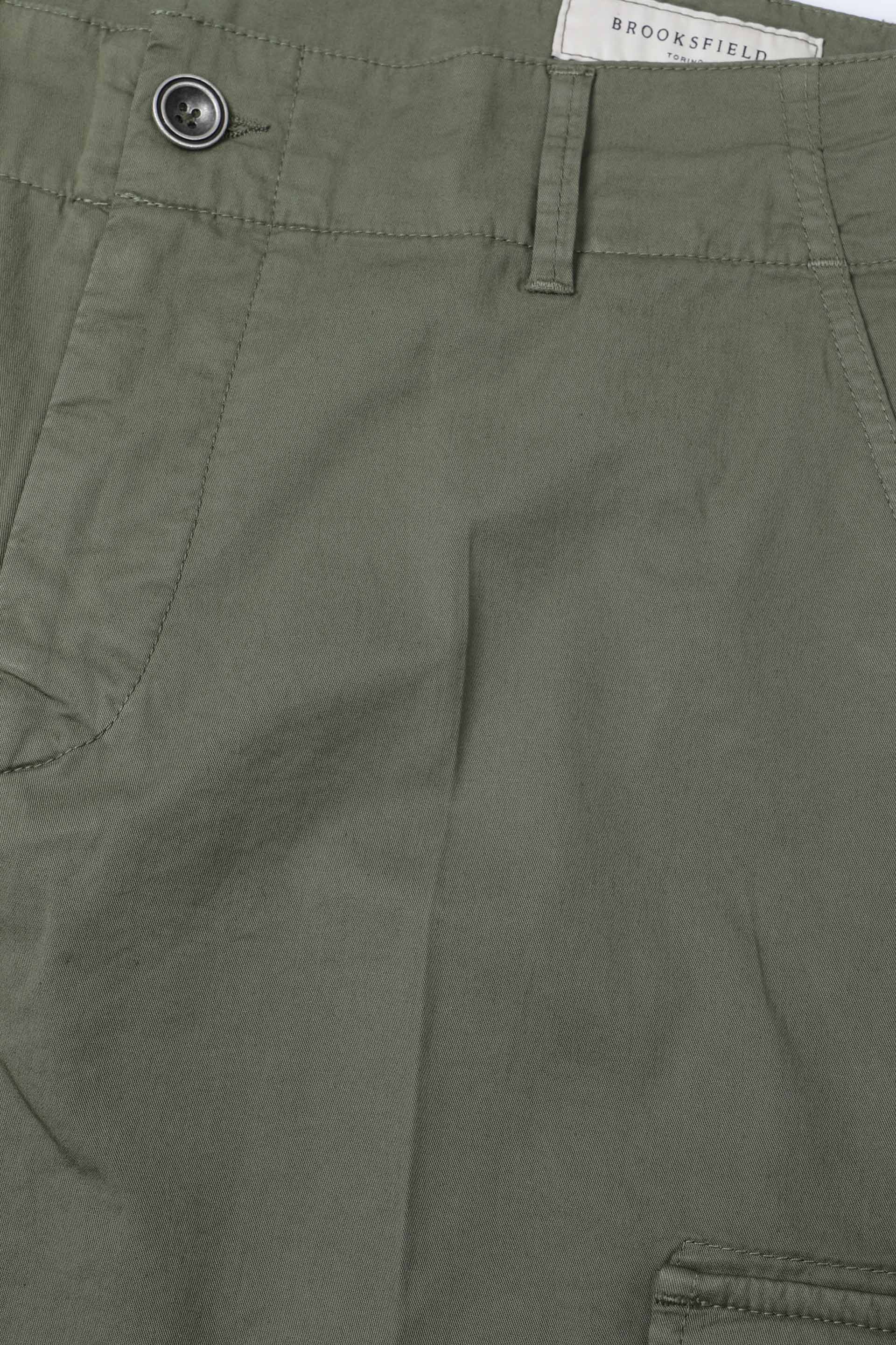 EARL, BERMUDA CARGO, TWILL COTONE STRETCH UNITO, TINTO CAPO - Alligator